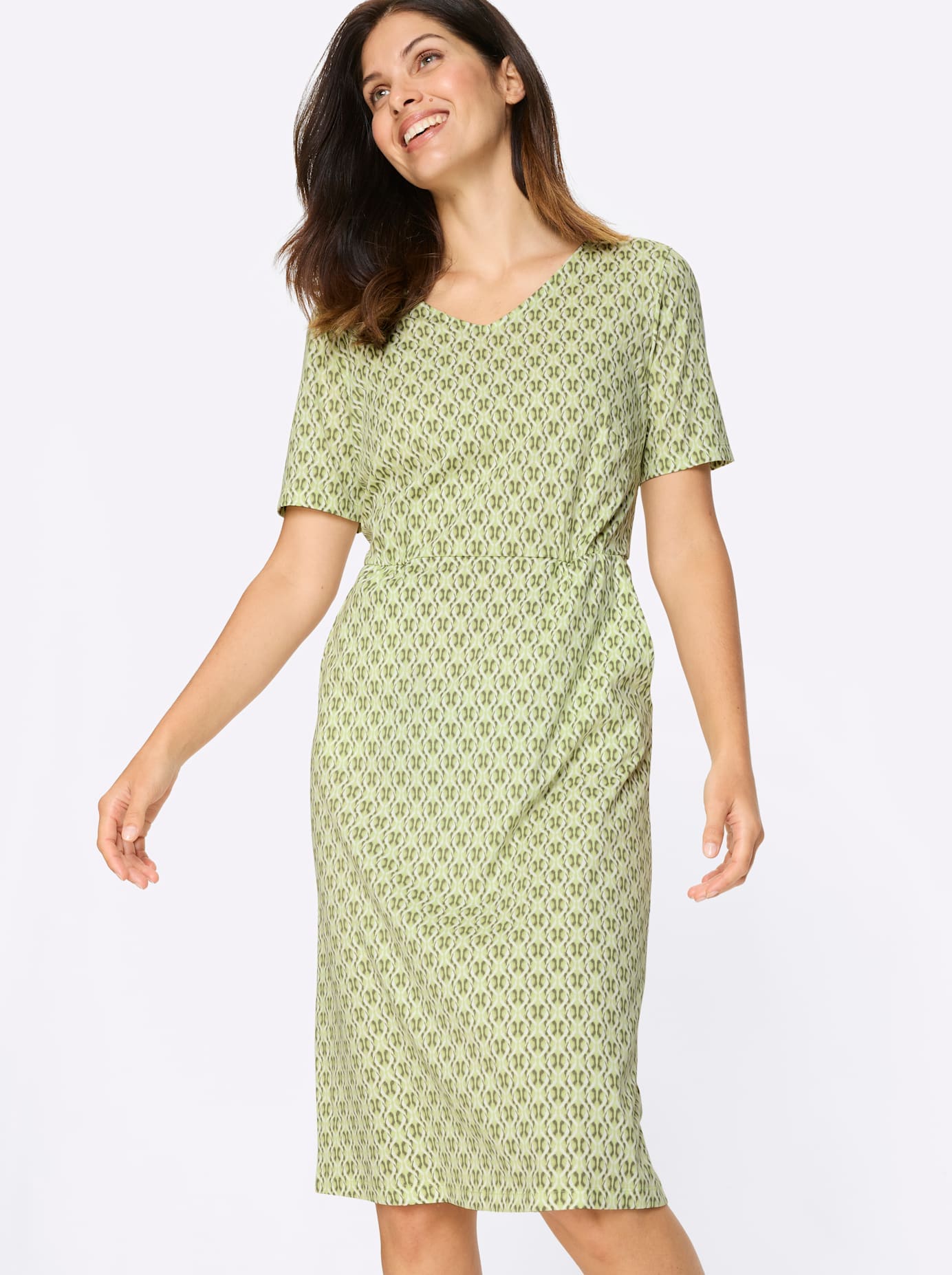 Classic Basics Jerseykleid »Jersey-Kleid« Eingrifftaschen