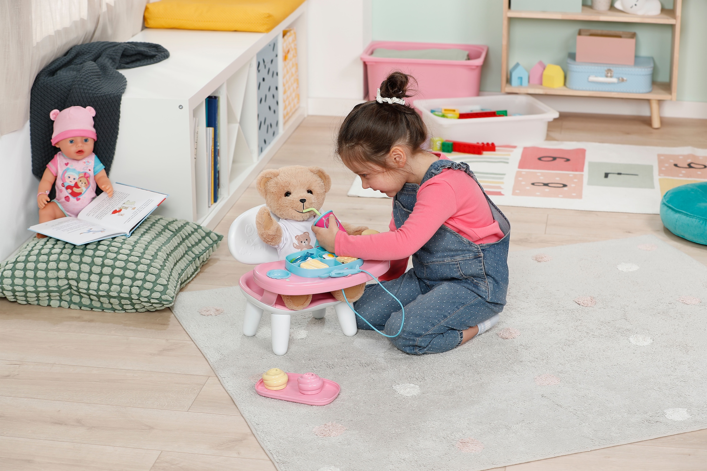 Baby Born Puppentisch »Füttertisch« mit Licht, Sound und Zubehör