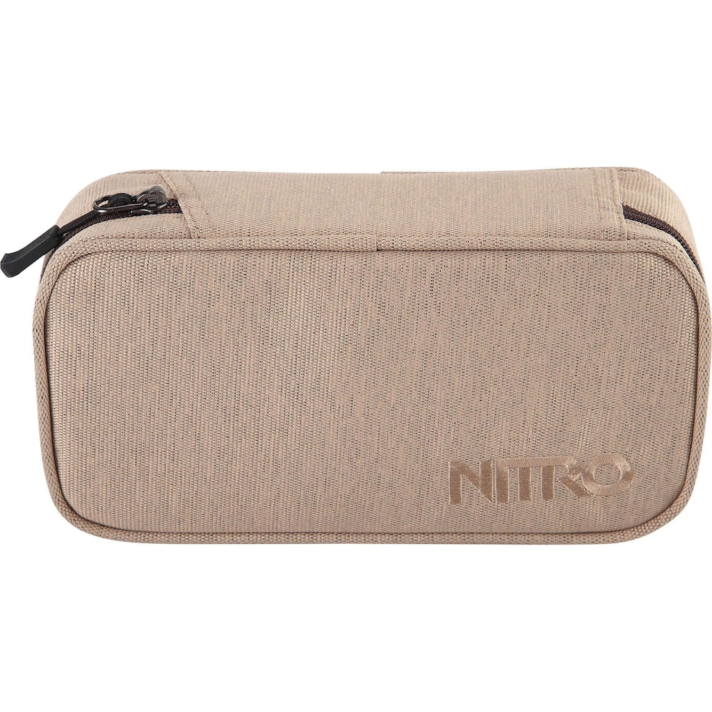 NITRO Federtasche »Pencil Case XL«, Federmäppchen, Schlampermäppchen, Faulenzer Box, Stifte Etui