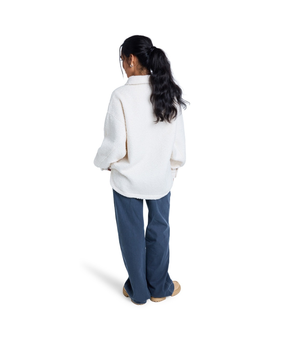 Roxy Strickfleece-Pullover »Polar Shacket«