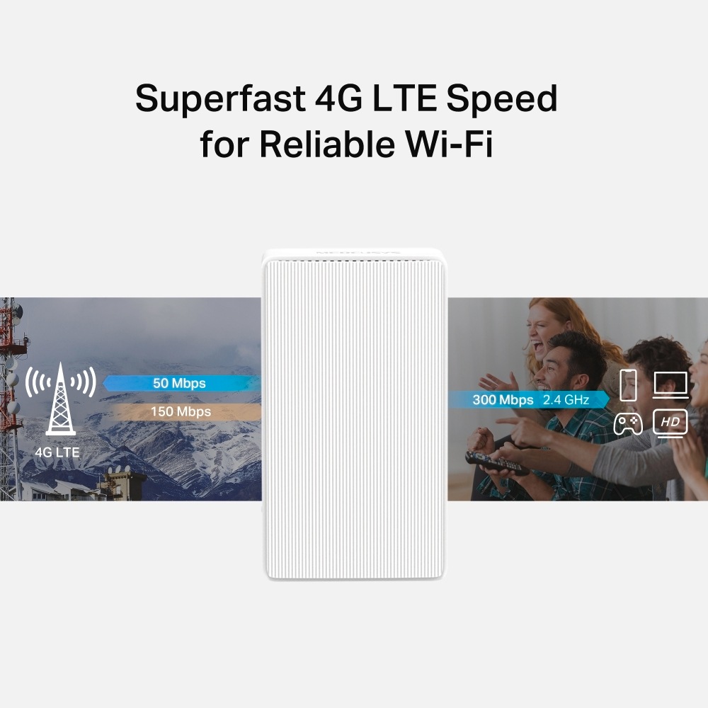 TP-Link 4G/LTE-Router »Mercusys MB110-4G Wireless N 4G«