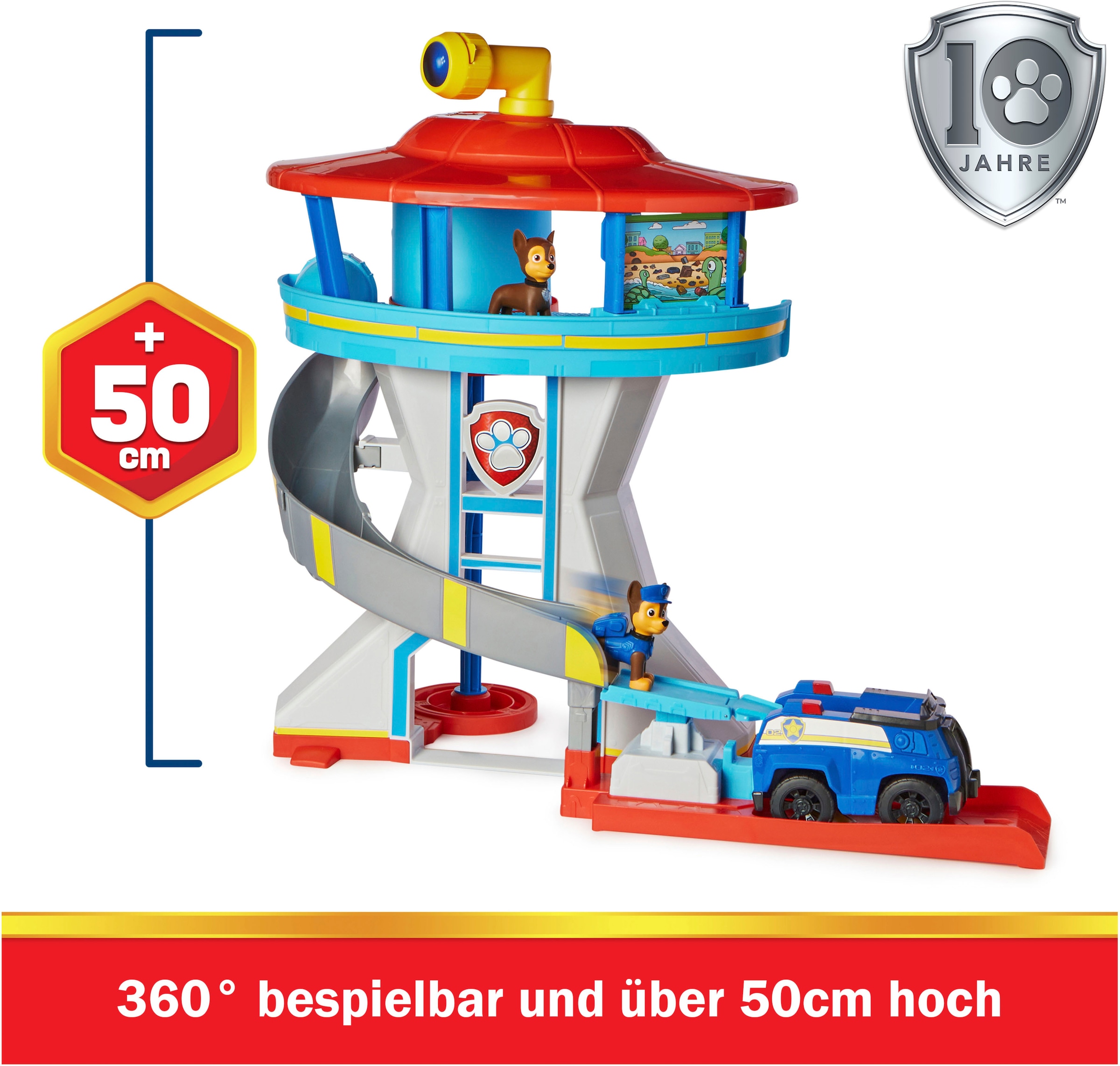 Spin Master Spielwelt »Paw Patrol - Lookout Tower Playset (Hauptquartier)«