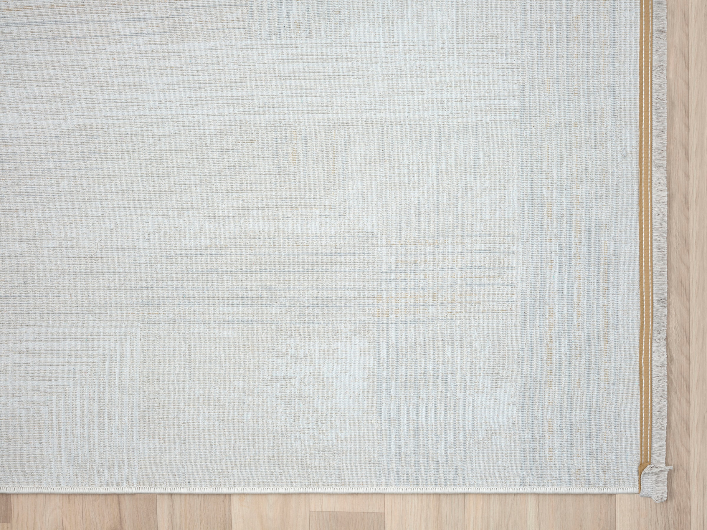 Myflair Möbel & Accessoires Teppich »My Way« rechteckig 10 mm Höhe Kurzflor, Retro-Design, besonders weich durch Microfaser, mit Fransen