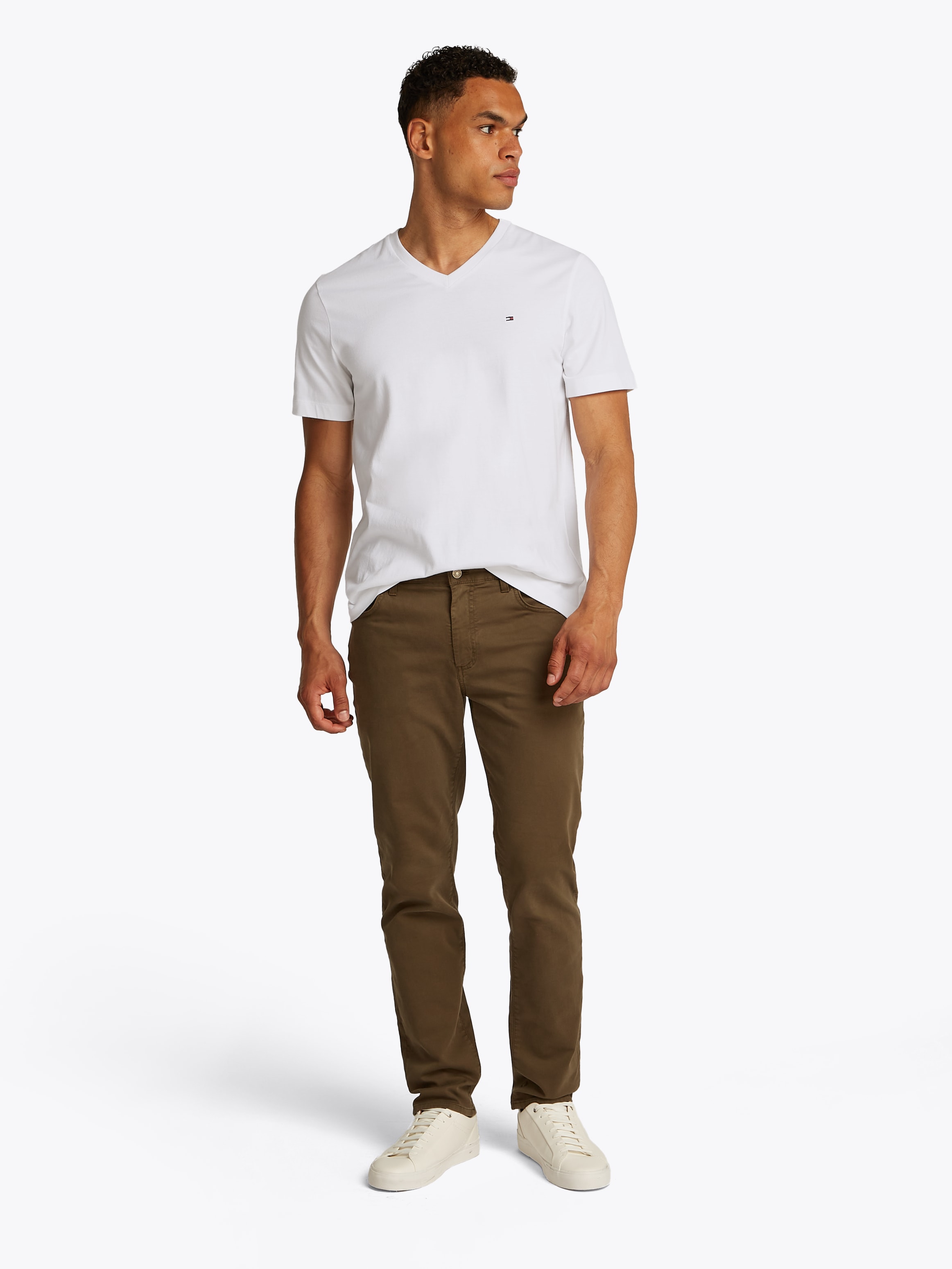 Tommy Hilfiger V-Shirt »ESSENTIAL V-NECK TEE«