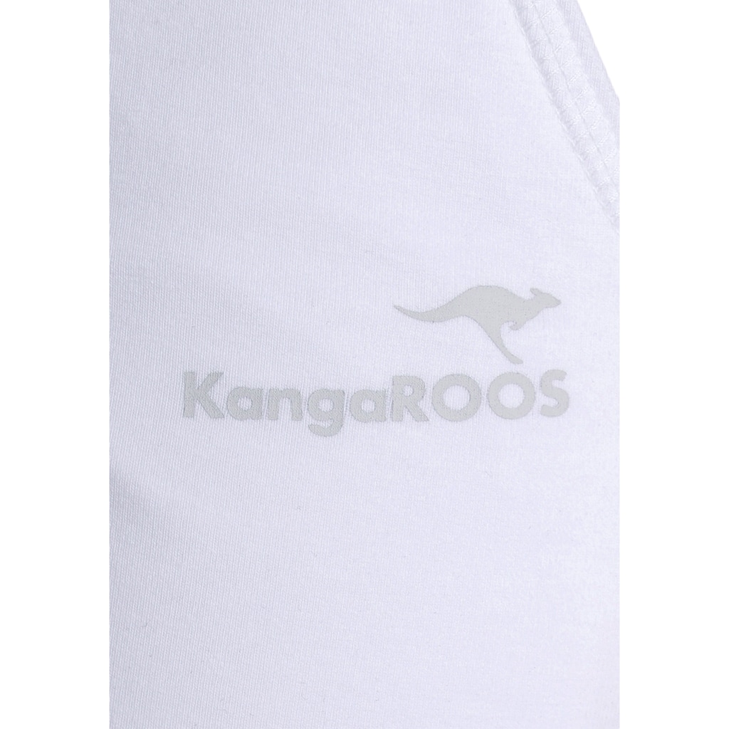 KangaROOS Jogginghose, in 7/8-Länge mit Logo-Druck