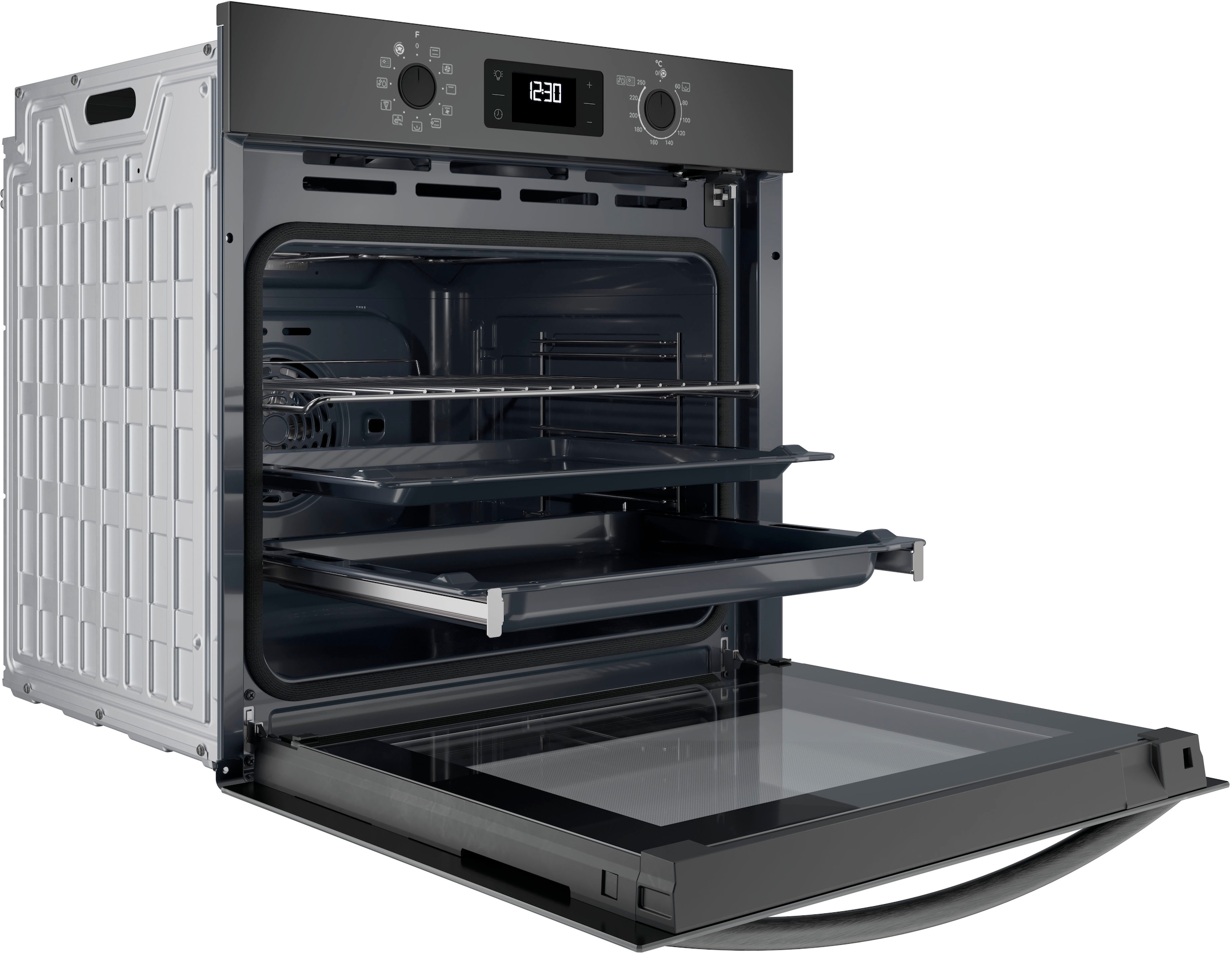 Privileg Einbaubackofen  »PBA285PU1K«, mit Teilauszug, Multi-Level-Kochen - gleichzeitiges Zubereiten auf drei Ebenen