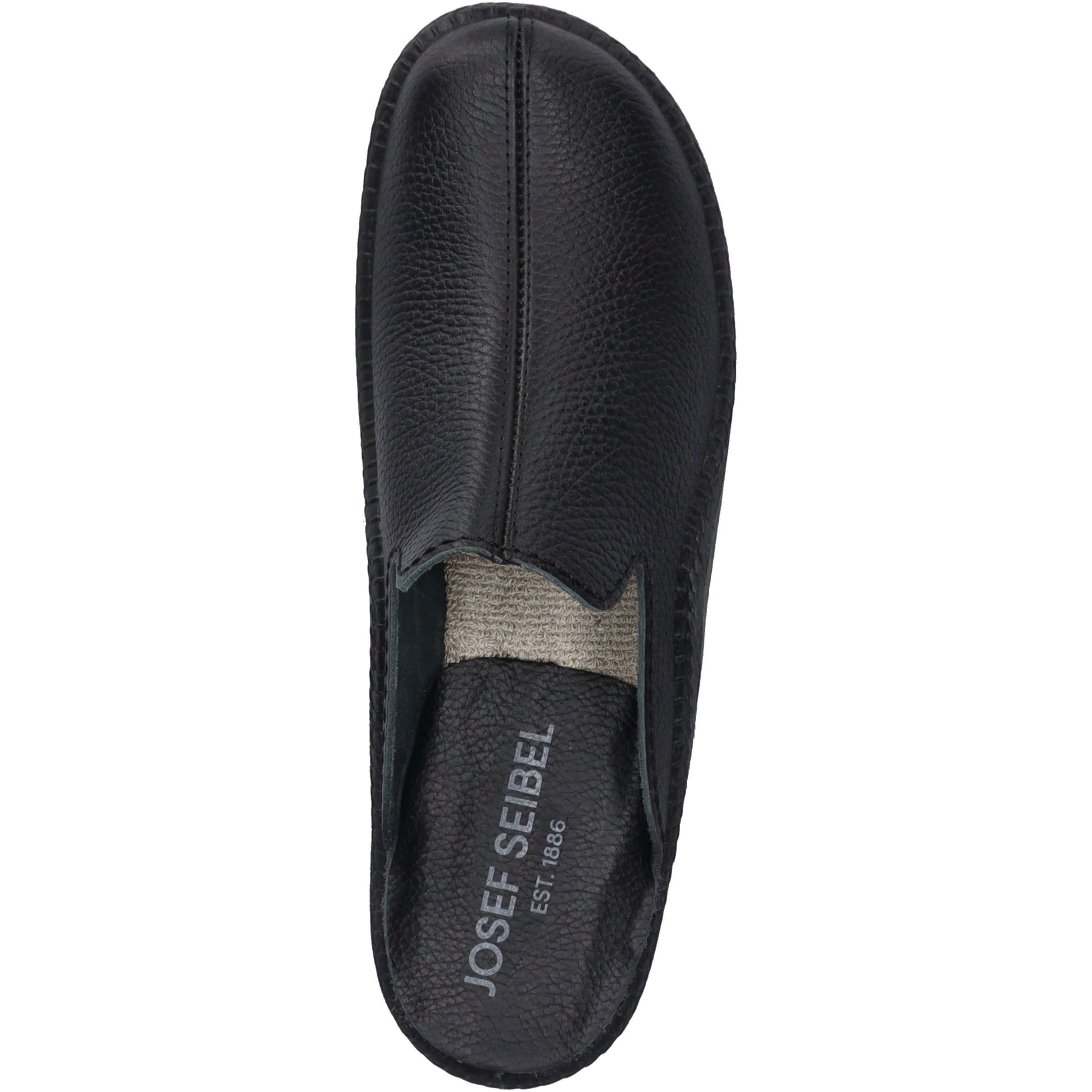 Josef Seibel Hausschuh »Monaco 202 G, schwarz«