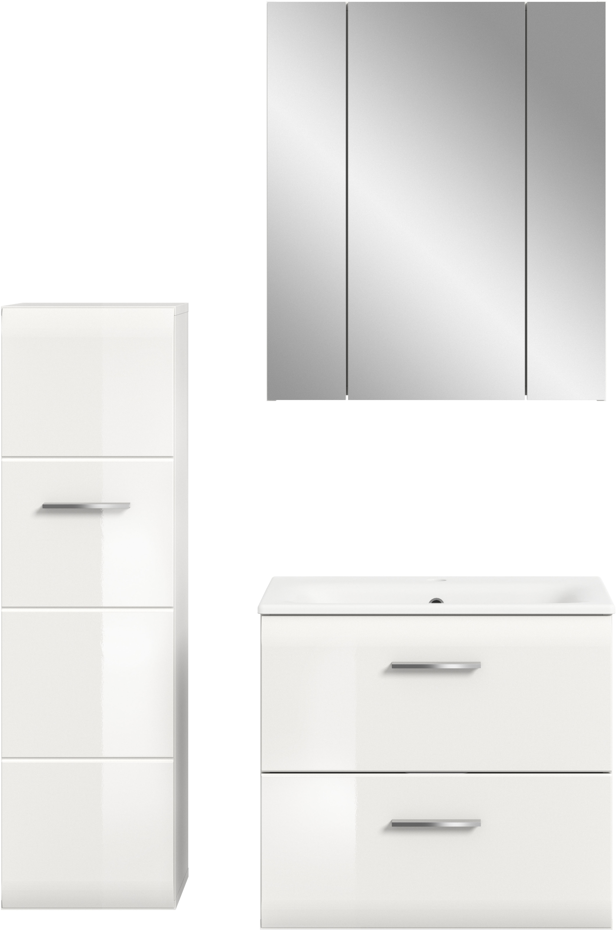 welltime Badezimmer-Set Set, 4 Stk. tlg.