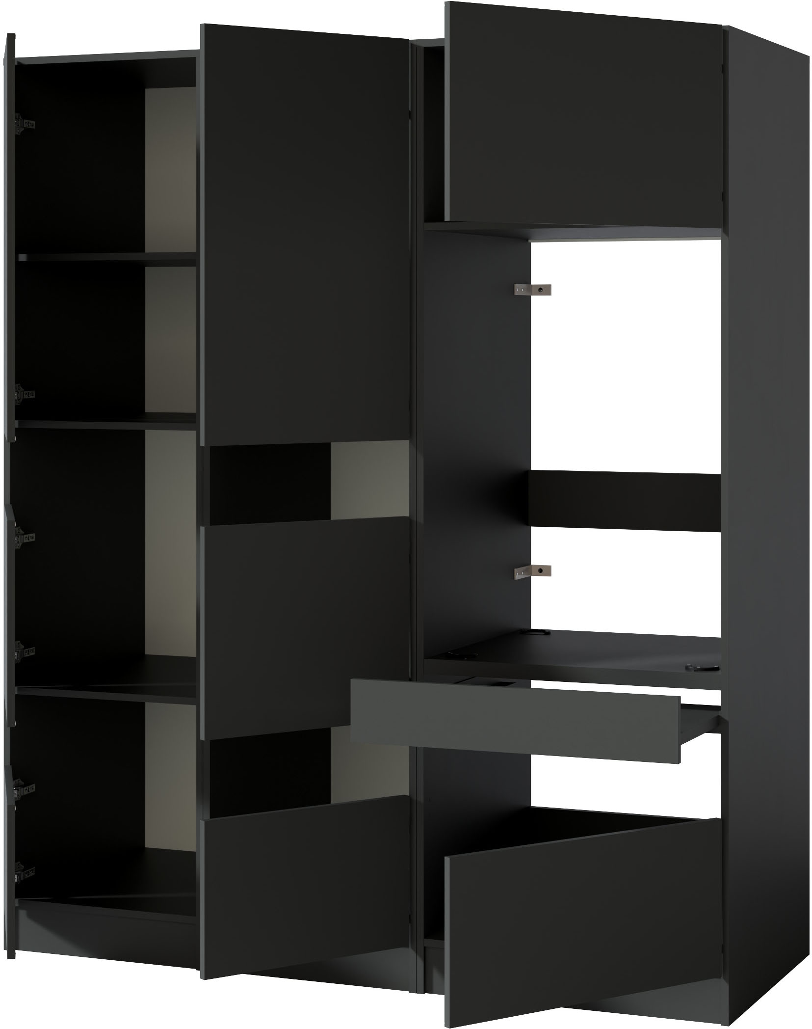 BASIC by Balculina Mehrzweckschrank-Set »Washhome B/T/H 168x68x200 cm« 3 Stk. tlg.