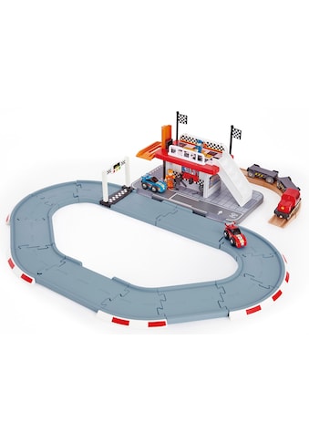 Hape Spielzeug-Eisenbahn »Rennstrecken-Station« kaufen