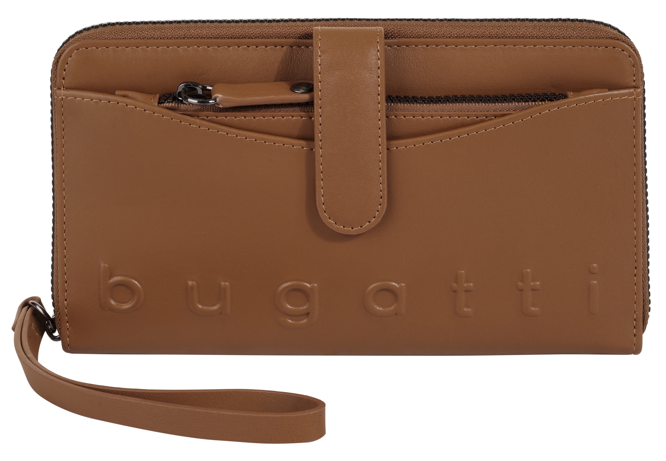 Bugatti Damen Geldbörse »DAPHNE« echt Leder in braun