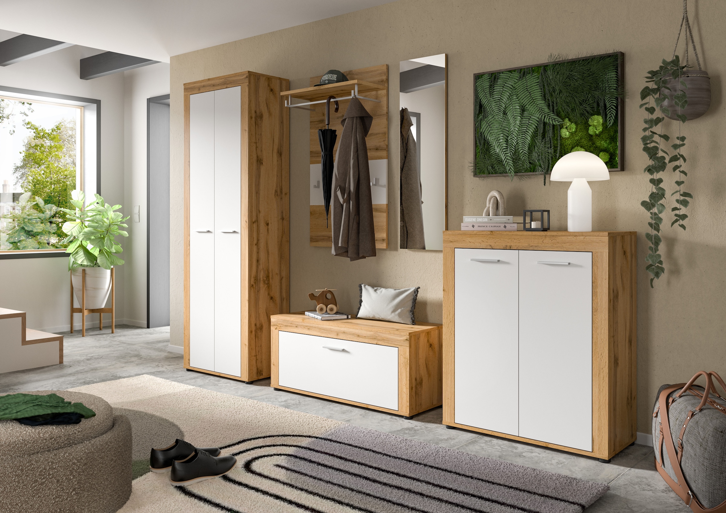 INOSIGN Garderoben-Set »Aosta« Set, 5 Stk. tlg.