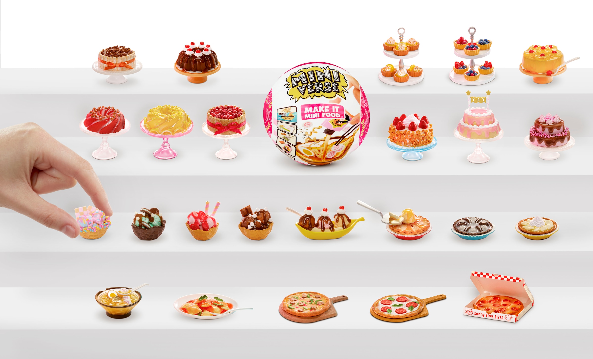 MGA ENTERTAINMENT Kreativset »MGA's Miniverse-Mini Foods Diner«, sortierte Lieferung