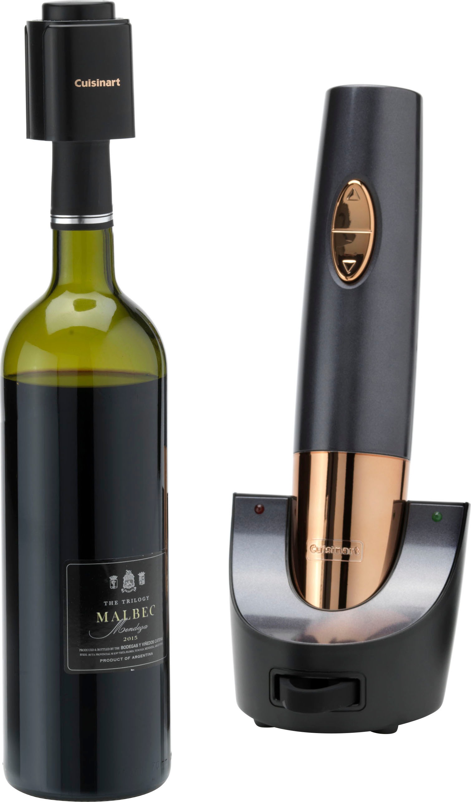 Cuisinart Weinflaschenöffner »CWO50E«, Folienschneider, für alle Korken, inkl. Geschenkverpackung