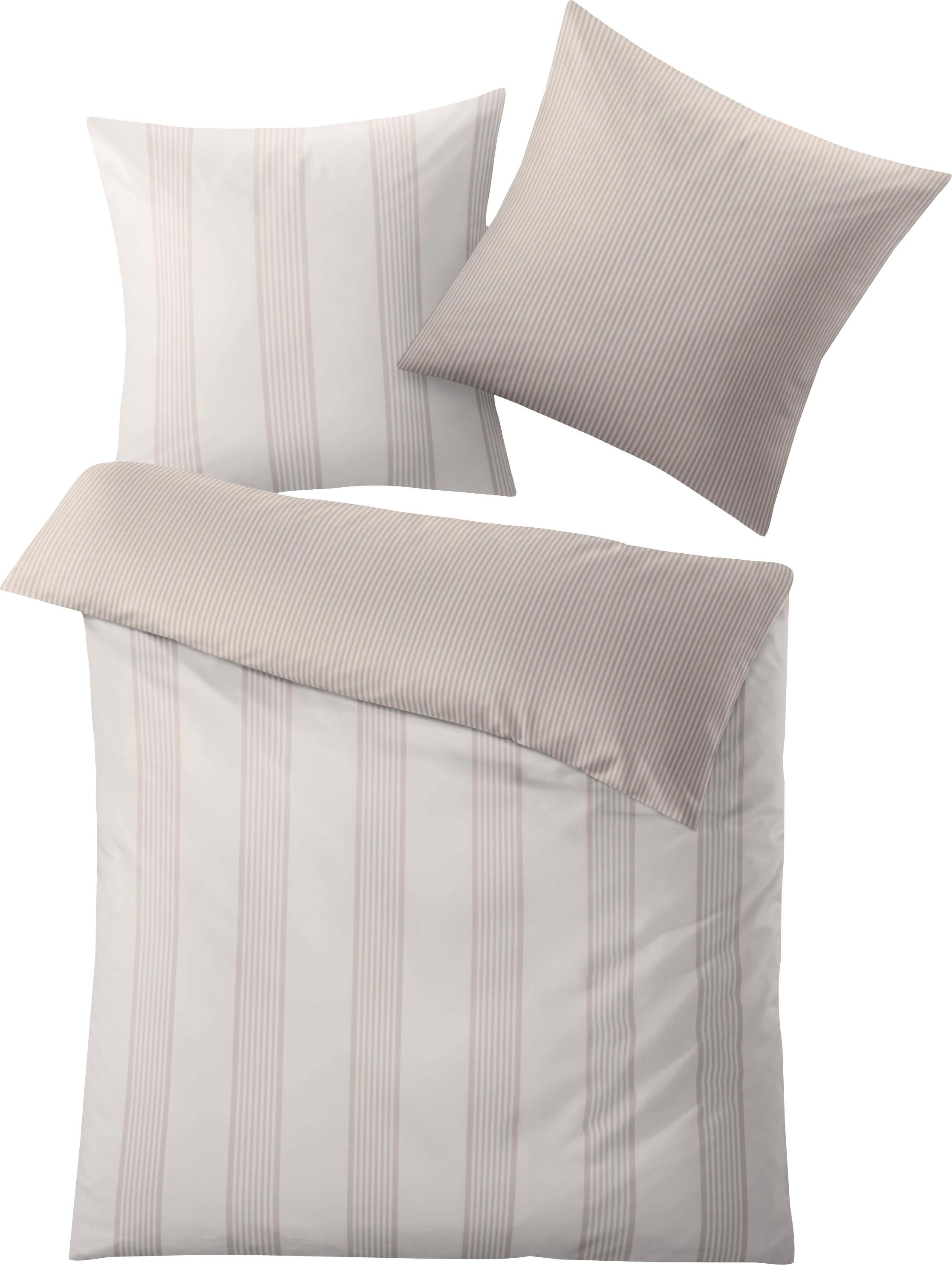 Kleine Wolke Wendebettwäsche »Lina«, (2 tlg.), im eleganten Streifendesign kaufen