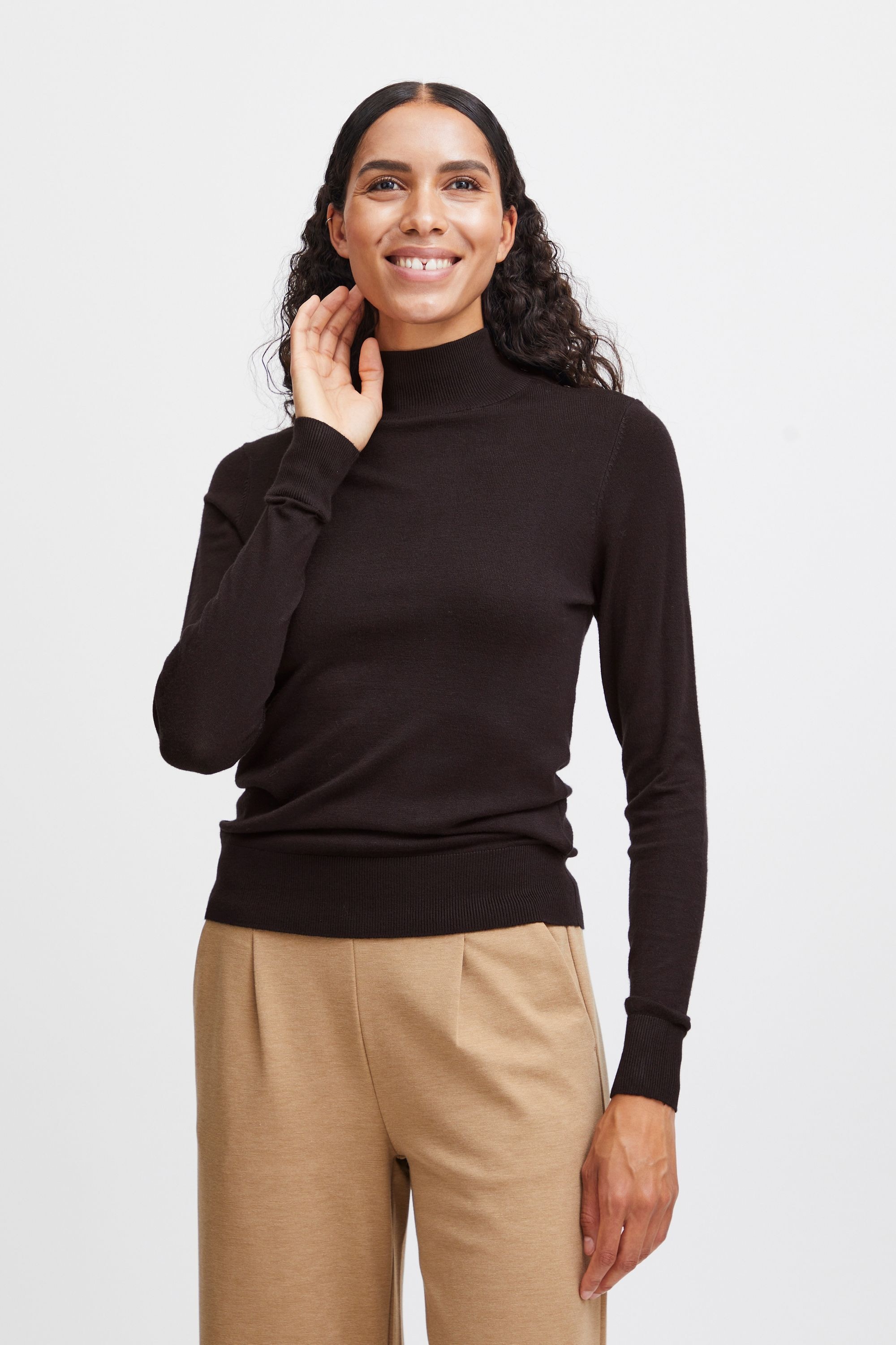 b.young Strickfleece-Pullover »Strickpullover BYMmpimba«