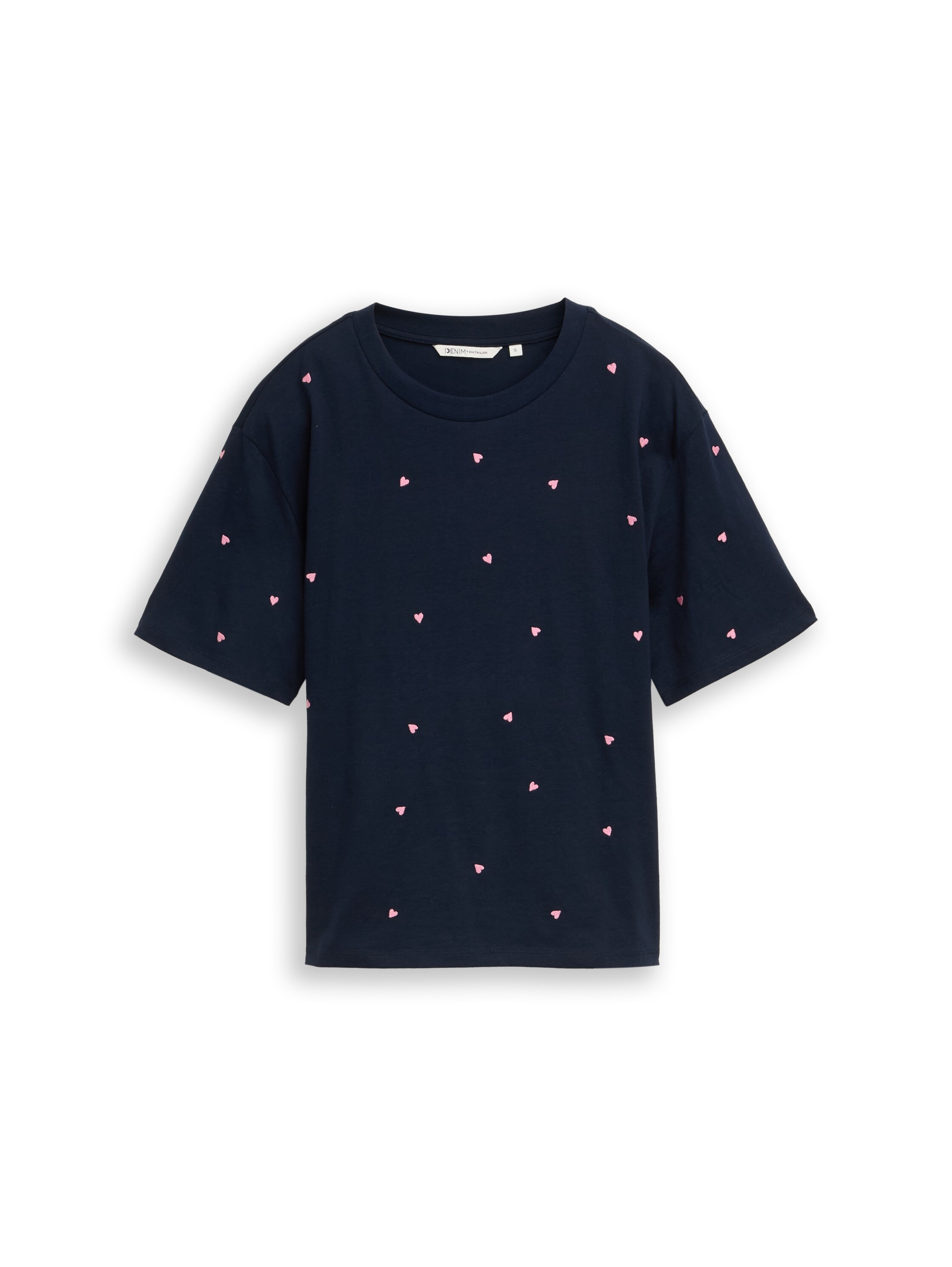 TOM TAILOR Denim T-Shirt mit All-Over Print