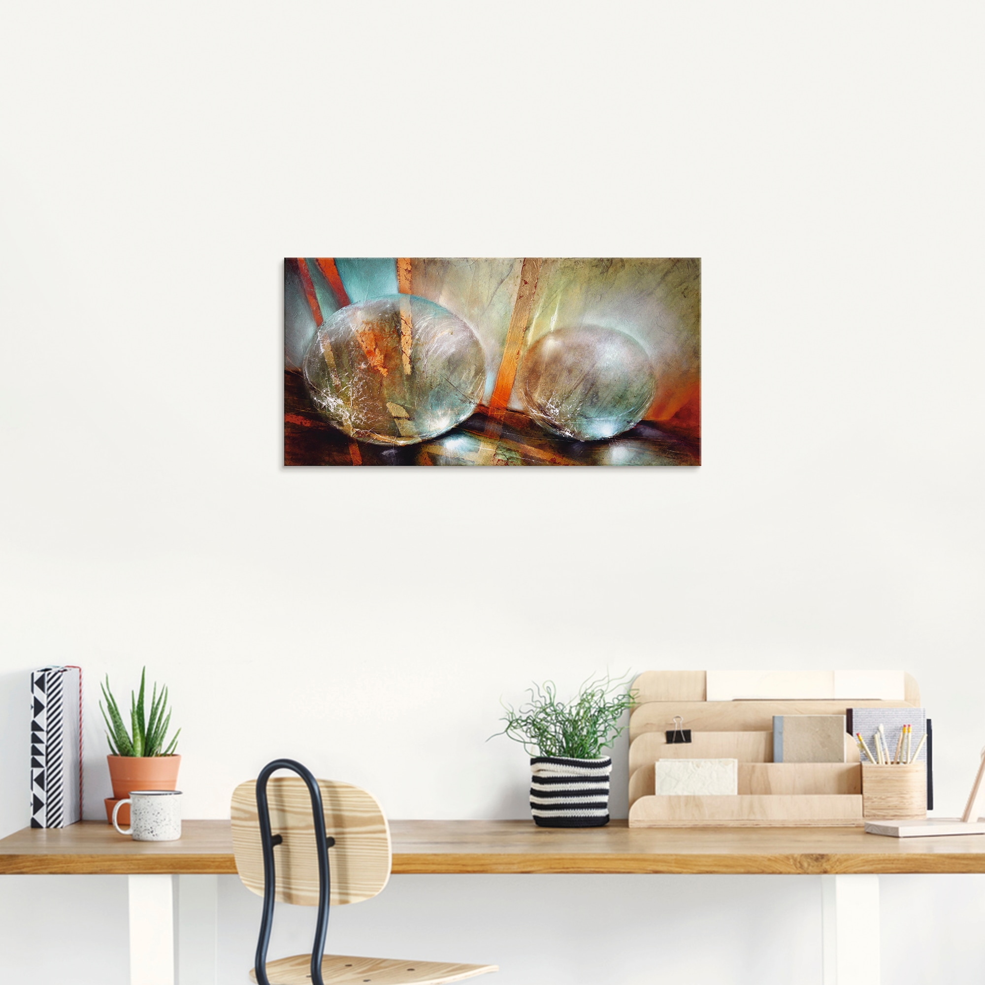 Artland Glasbild »Lichtfänger«, Gegenstandslos, (1 St.), in verschiedenen Größen