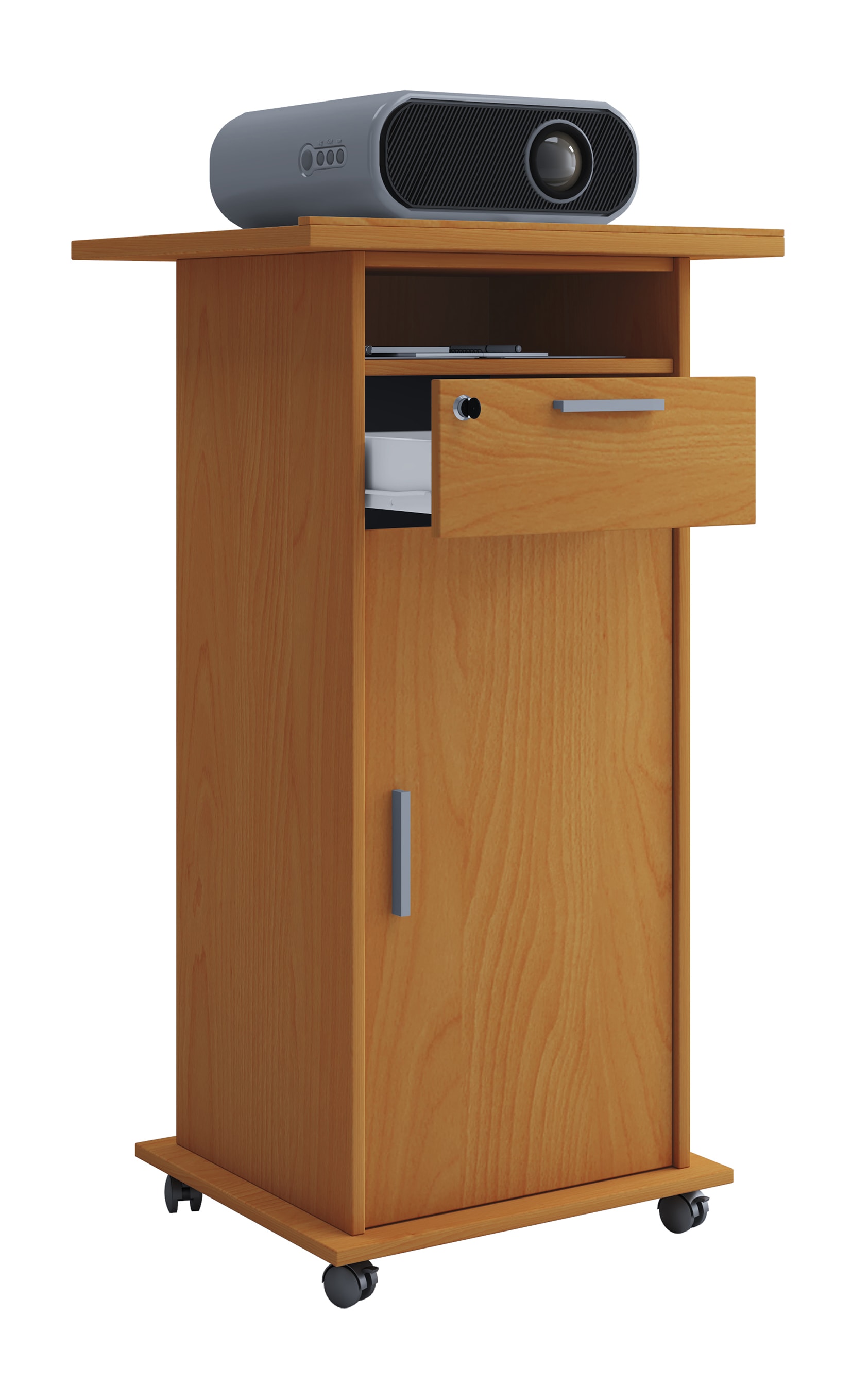 VCM Wohnzimmertisch »Tisch Möbel Wagen Beamer Projektor Neta Tür« 1 Stk. tlg.