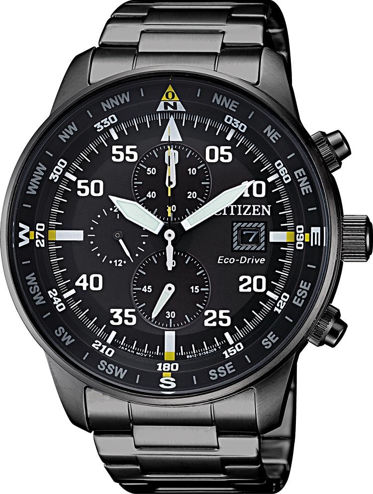 Chronograph »CA0695-84E«, Armbanduhr, Herrenuhr, Solar, Stoppfunktion, Edelstahlarmband