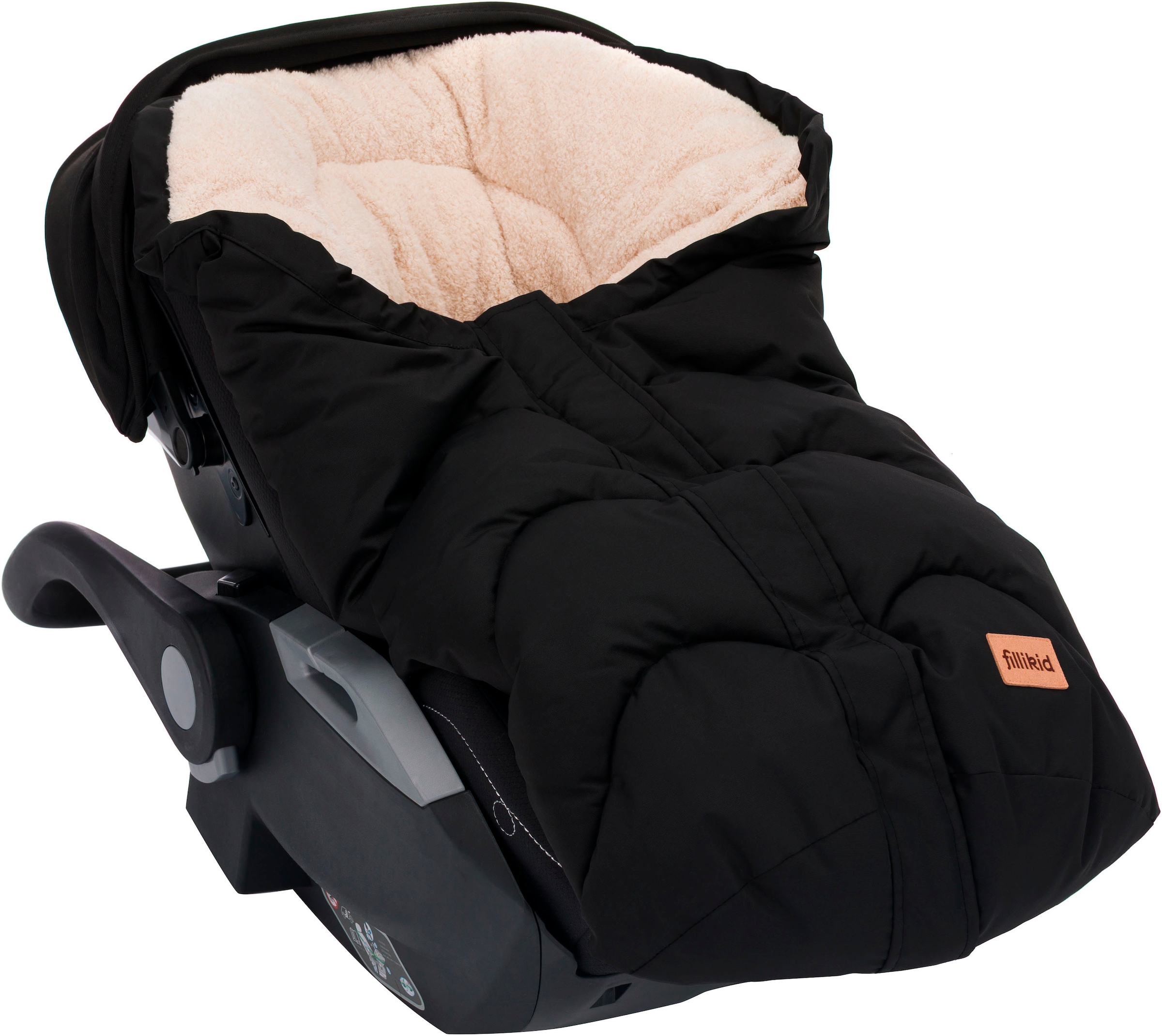 Fillikid Fußsack »Torre, Winterfußsack Gr. 0«, für Autositze Gr. 0 und Kinderwagen