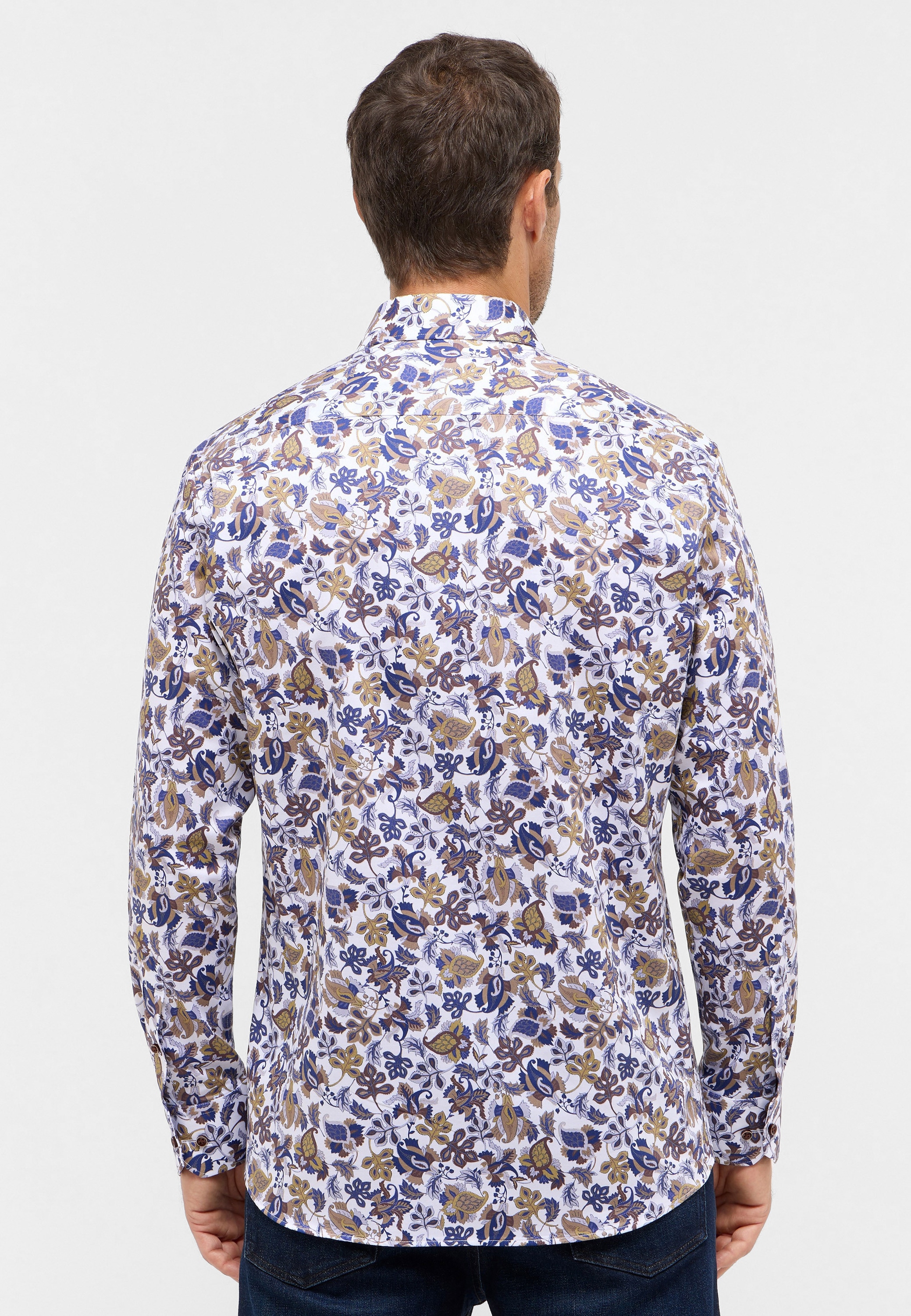 Eterna Langarmhemd »MODERN FIT«, NON IRON (bügelfrei)