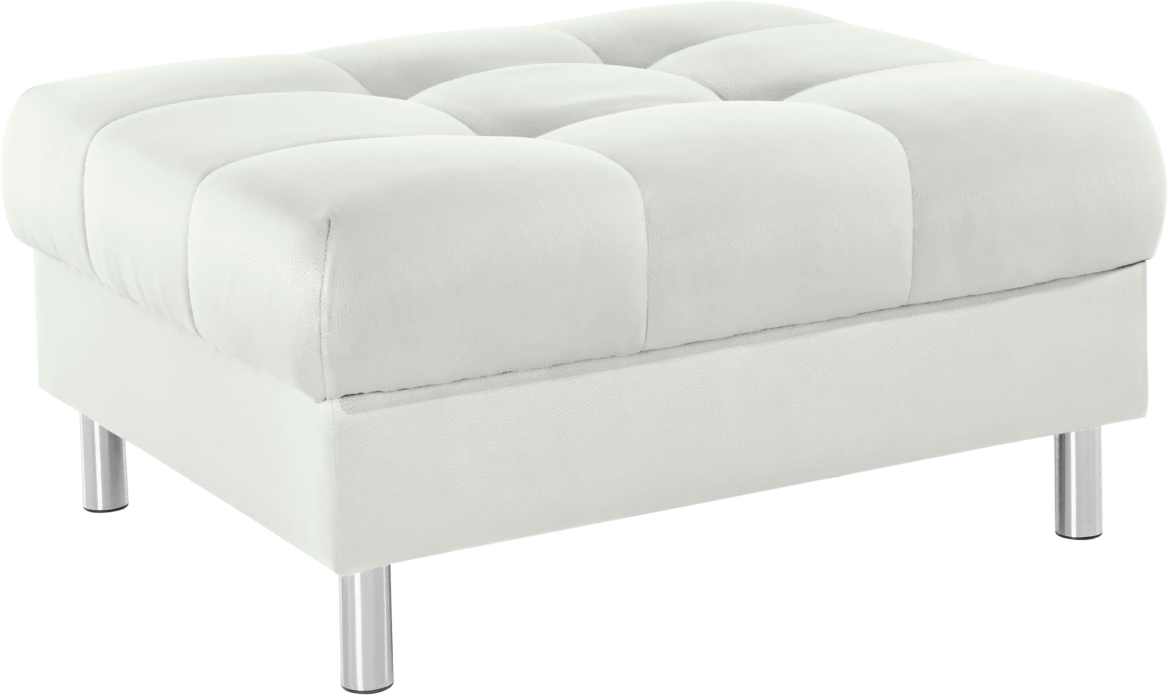 COLLECTION AB Ecksofa »Rada L-Form«, inklusive Hocker, Bettfunktion und Federkern