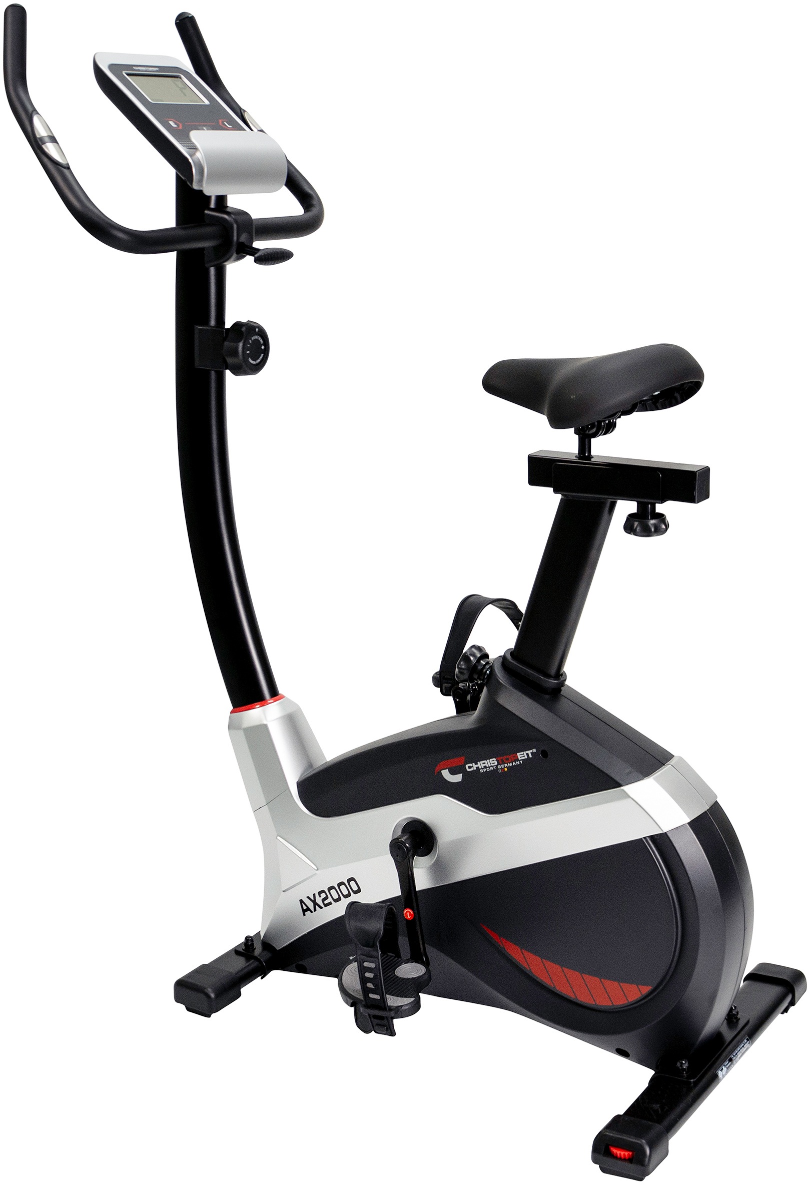 Christopeit Sport® Heimtrainer »AX 2000«, (mit Tablet-Halterung), Schwungmasse ca. 8 kg