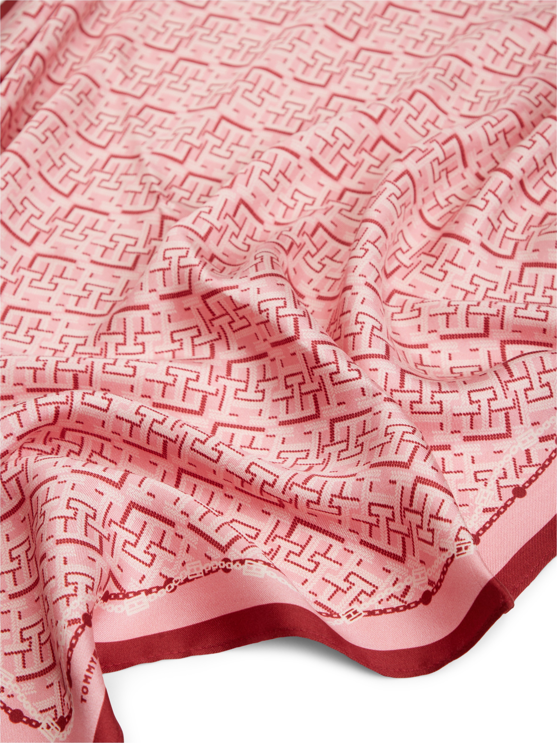 Tommy Hilfiger Seidenschal »TMONOGRAM SILK SQUARE« Regular fit mit Monogramprint