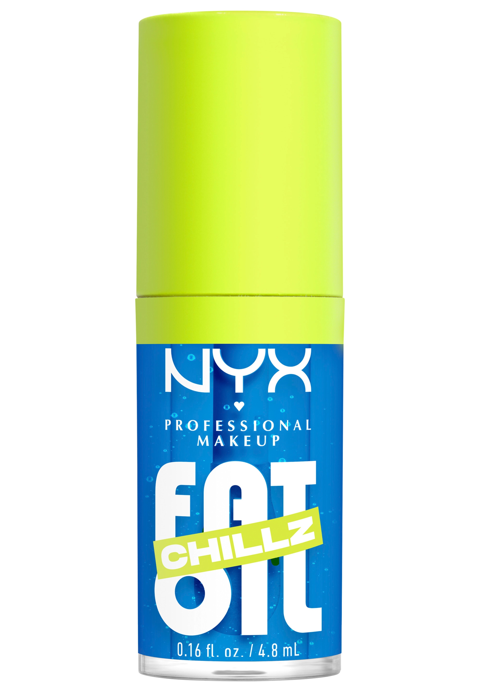 NYX Lipgloss »NYX Professional Makeup Fat Oil Chillz« mit intensiv-schimmerndem Finish, individuell aufbaubare Farbe
