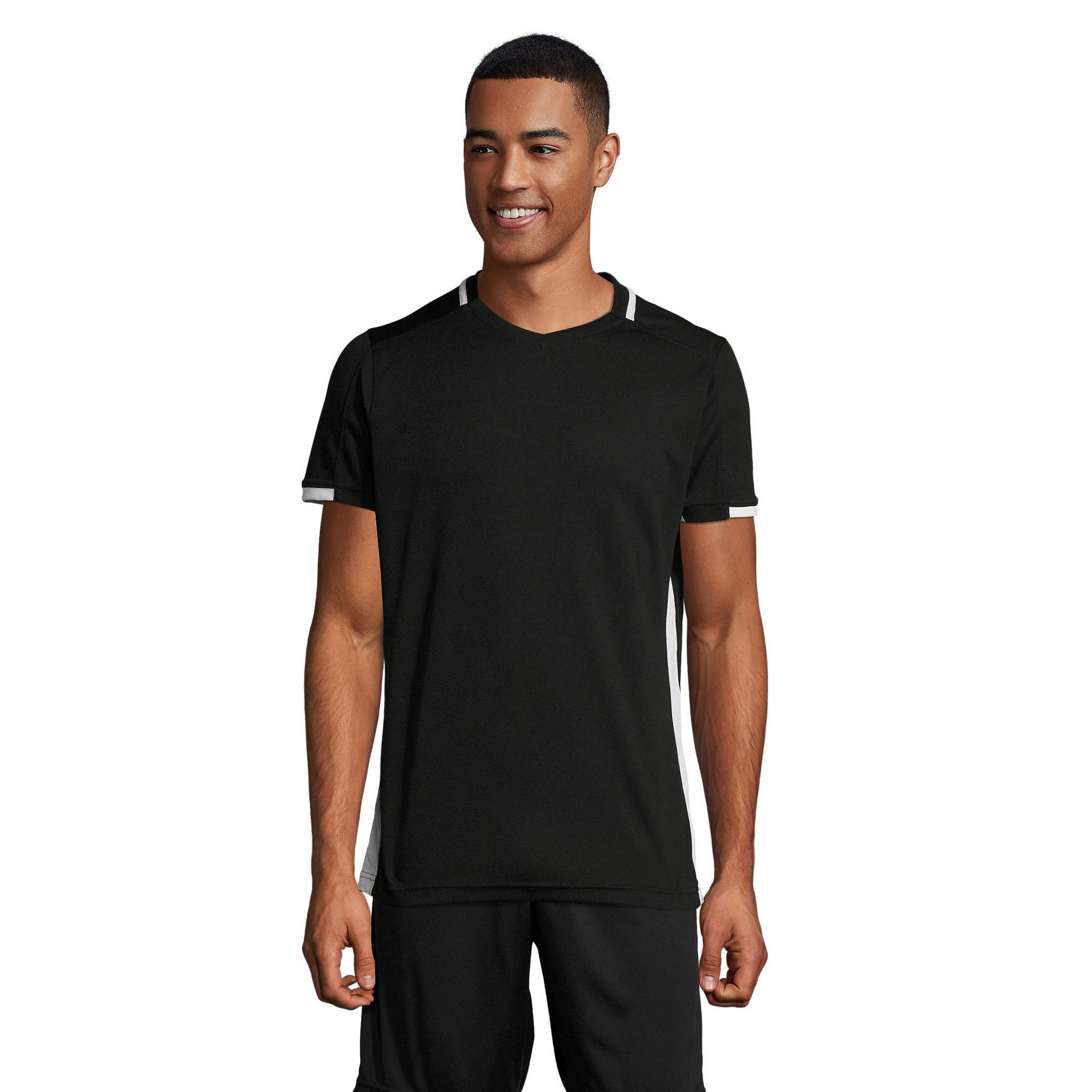 SOLS T-Shirt »Herren Classico Kontrast Kurzarm Fußball«