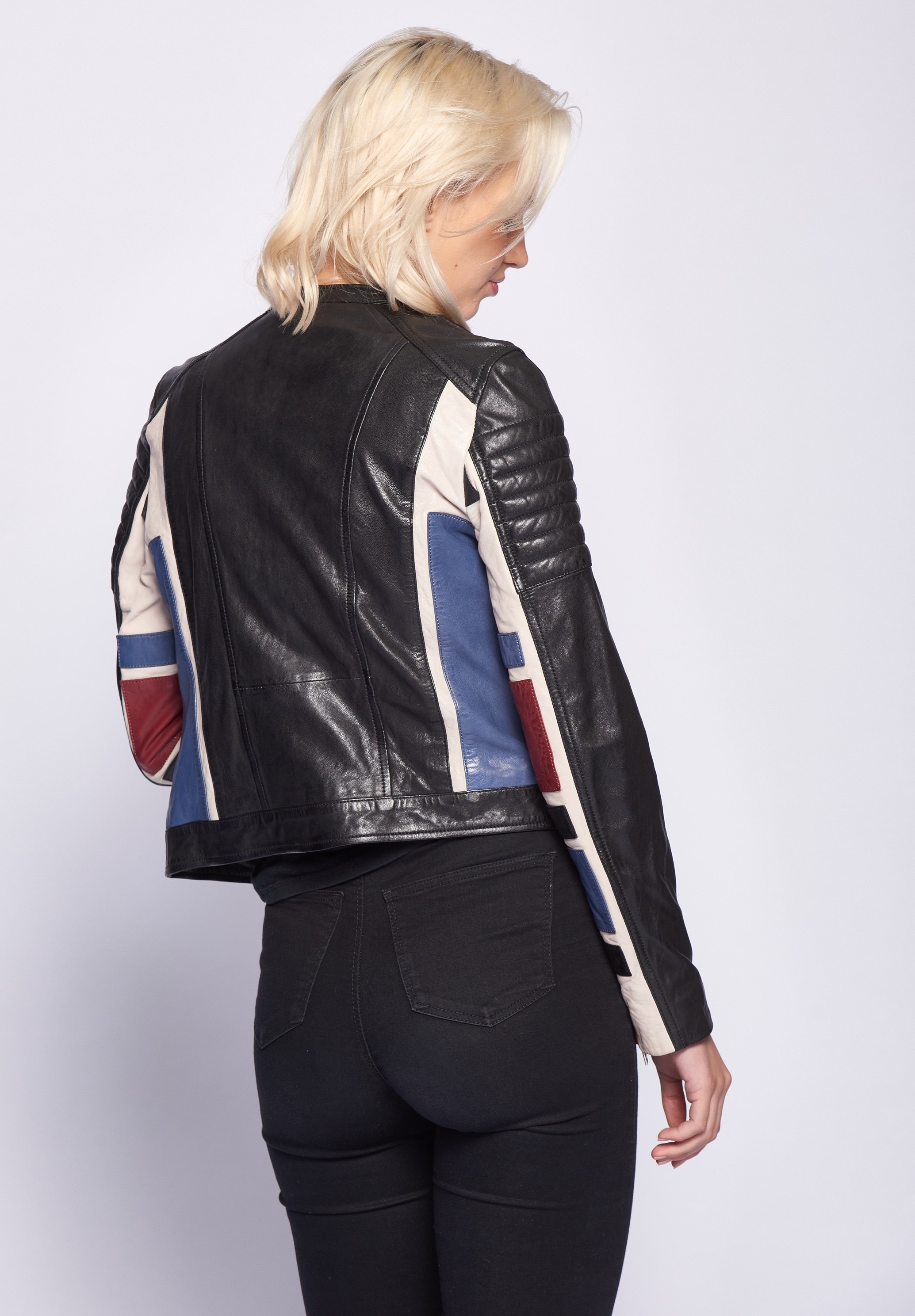 Maze Lederjacke »Lederjacke Nebraska«
