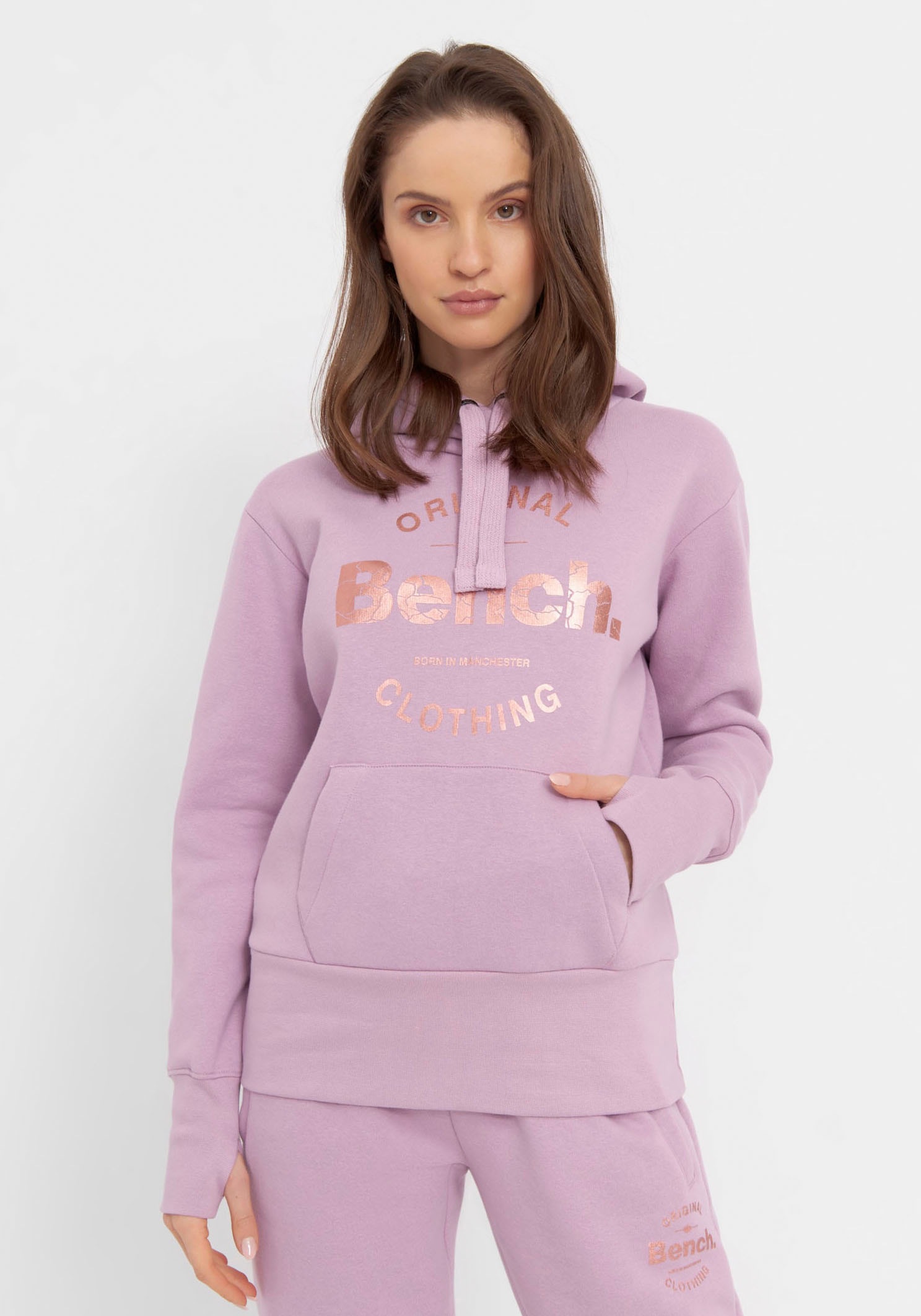Bench. Hoodie »HOLLIS«, mit Kängurutasche