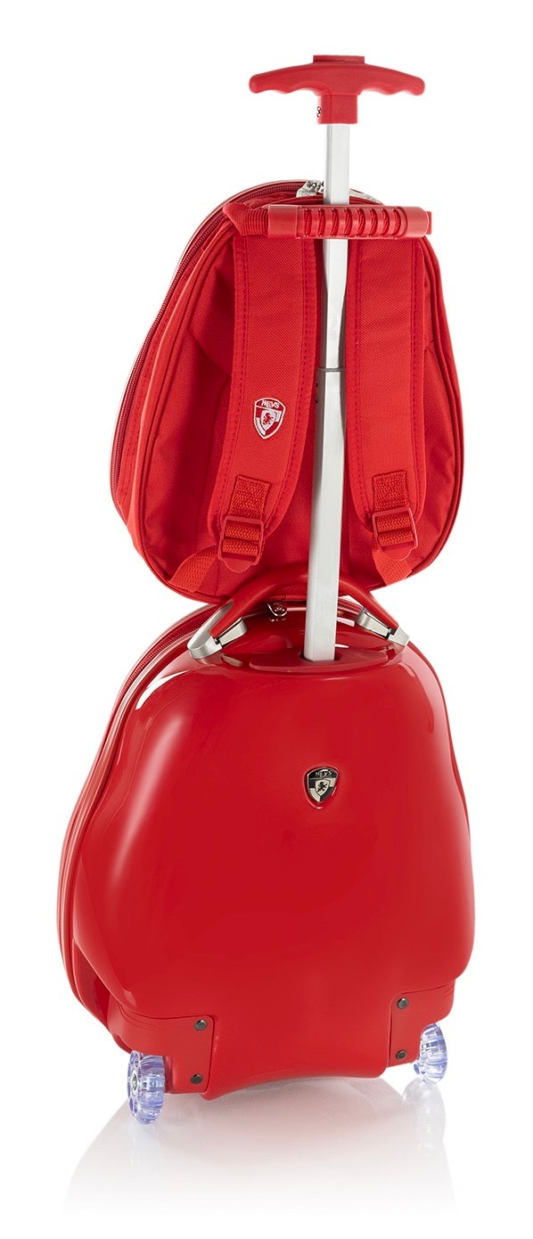 Heys Kinderkoffer »Travel Tots, 46 cm«, (Set, 2 St.), 2 Rollen, Heys x Joachim Llambi Kindertrolley Handgepäck-Koffer