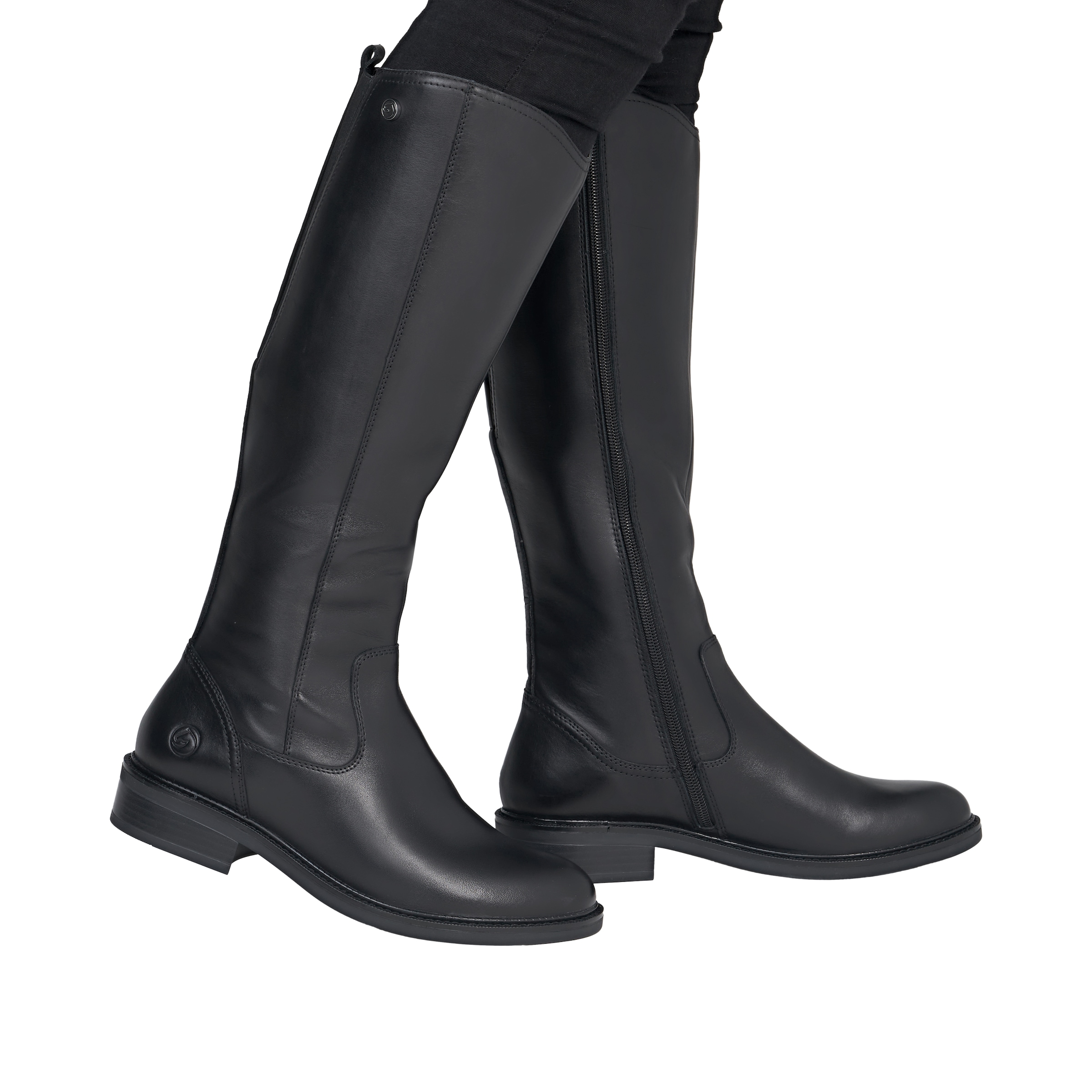 Remonte Stiefel  Langschaftstiefel in klassischem Reiterlook, mit Blockabsatz