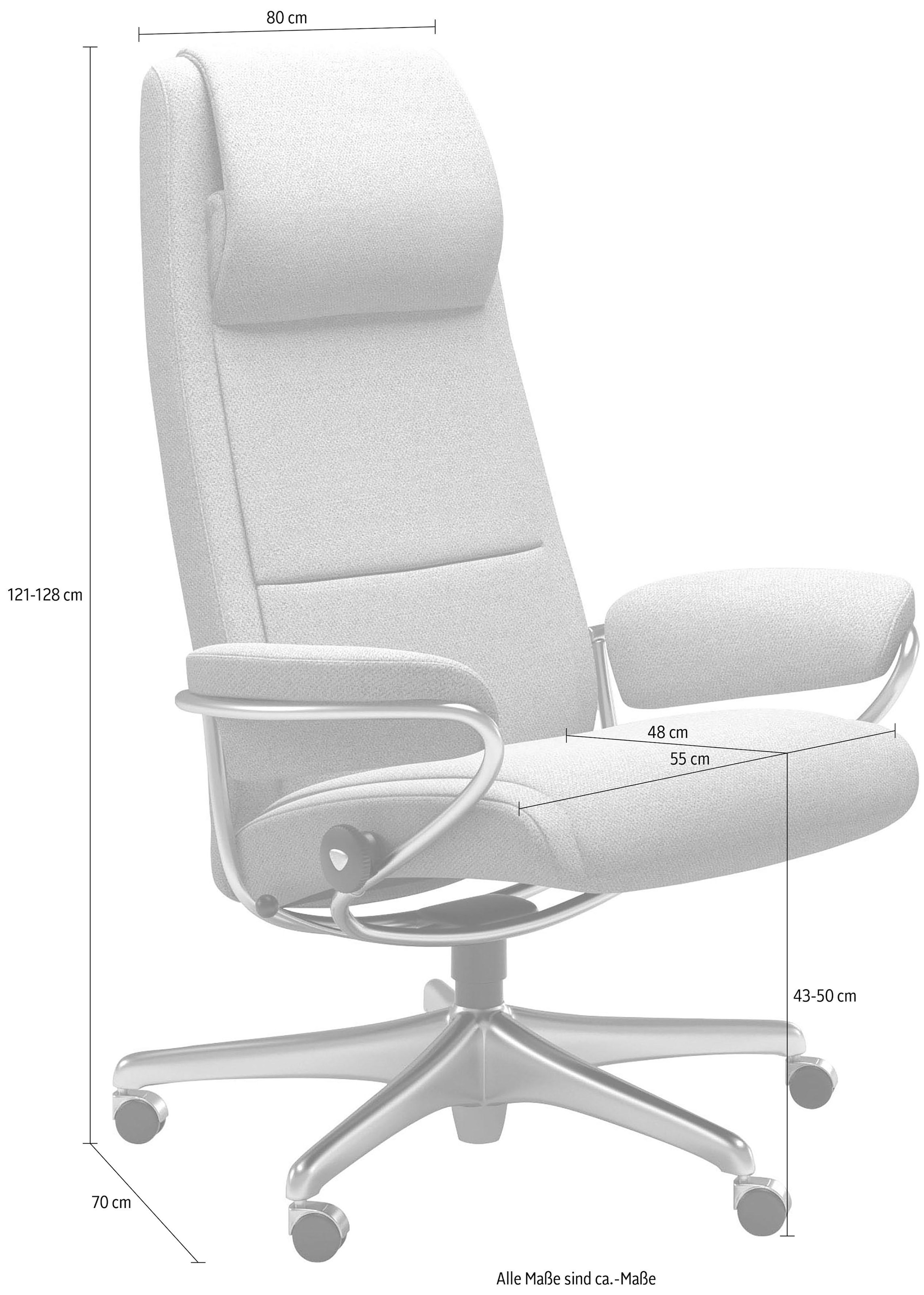 Gestell Online Home Base, Relaxsessel »Paris«, Stressless® Chrom Shop Office OTTO Back, High mit