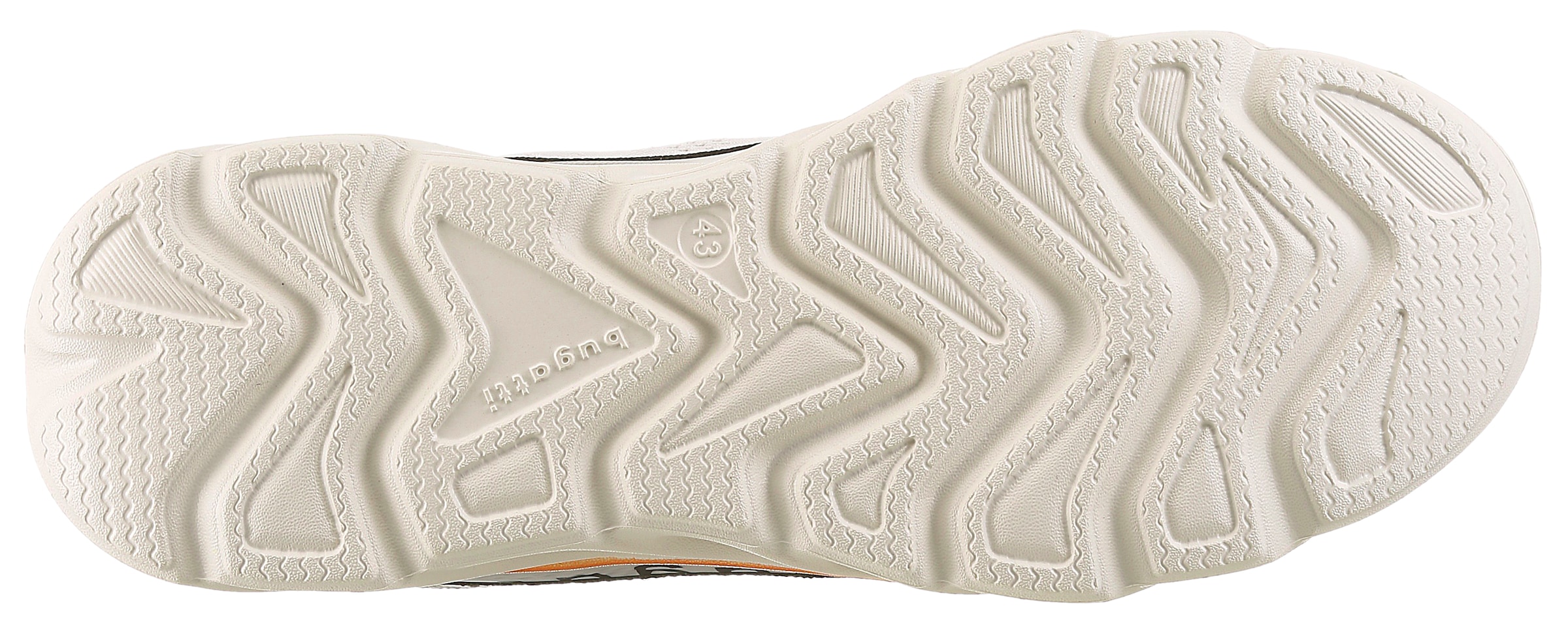 bugatti Sneaker  Runner Sneaker, Freizeitschuh, Slip-on Sneaker mit Elastiksenkeln