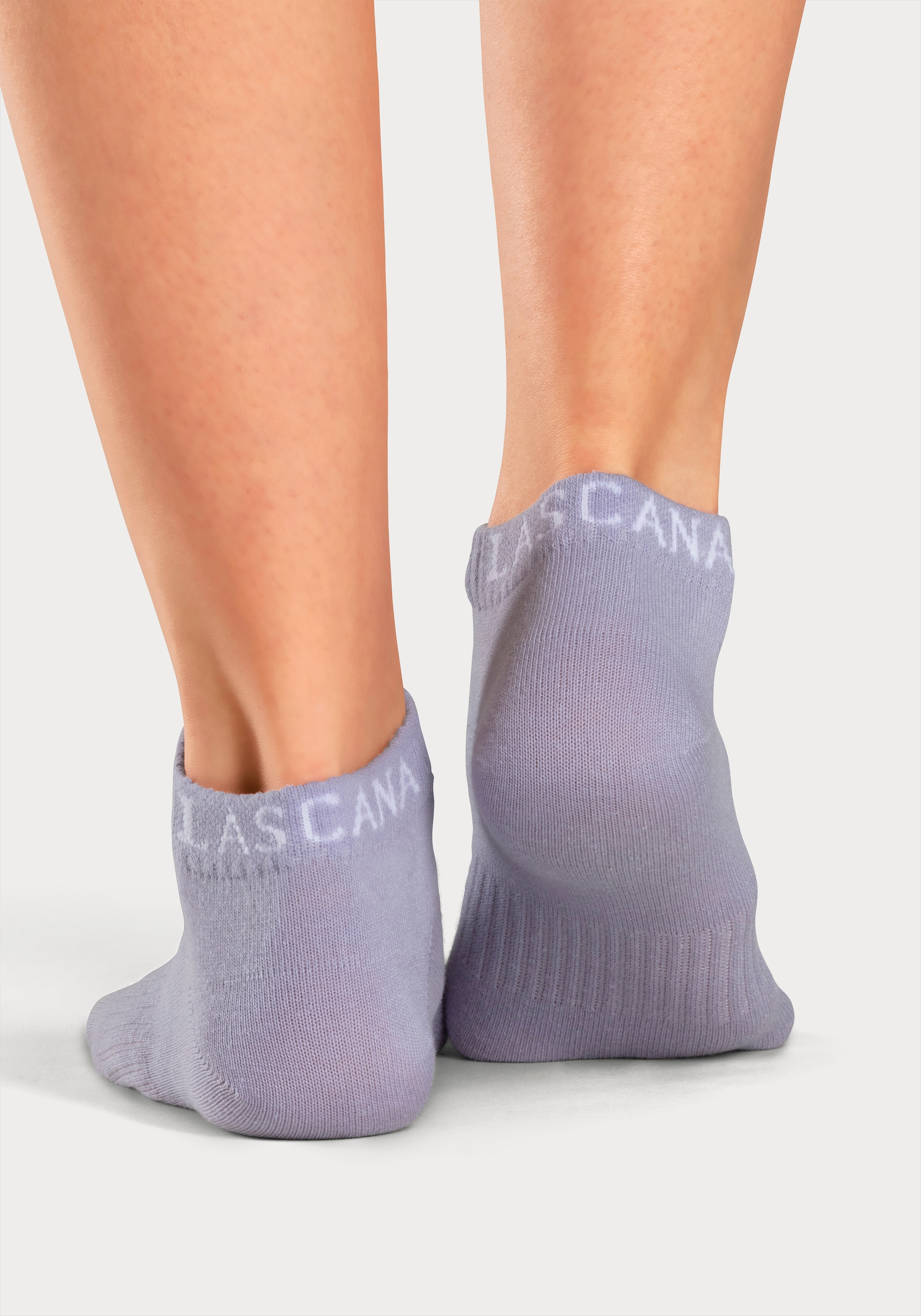 LASCANA ACTIVE Sneakersocken, (Packung, 6 Paar), mit eingestricktem Marken Logo