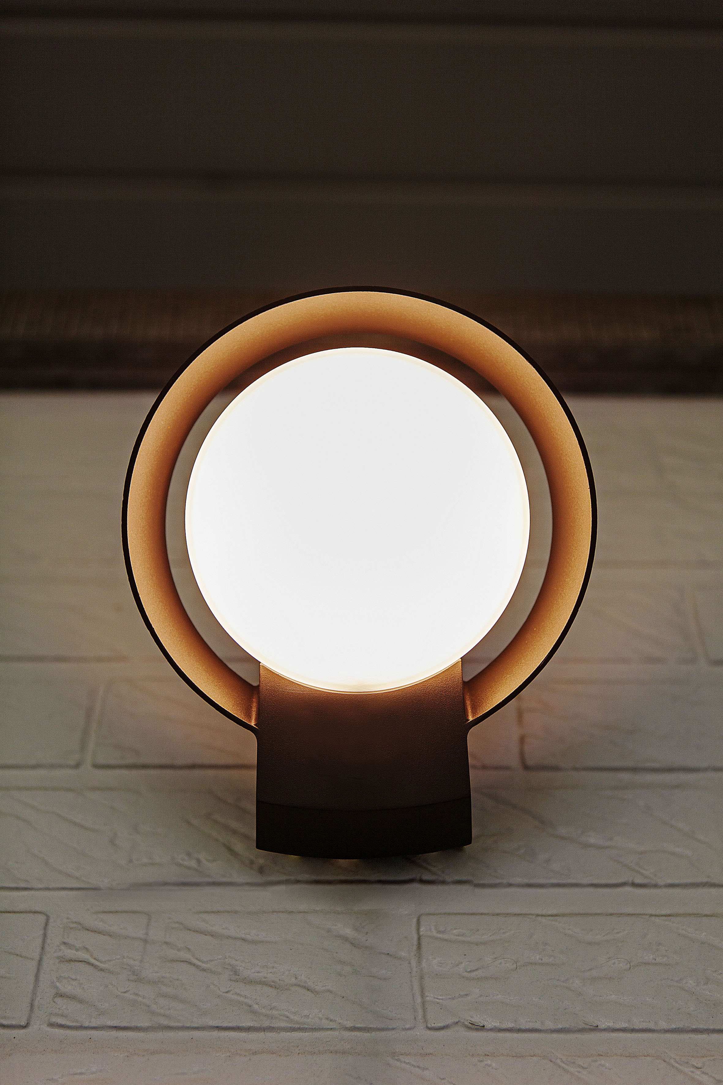 Lutec LED Außen-Wandleuchte »POLO« LED-Modul 1 Stk. in grau, Größe Höhe: 16,2 cm