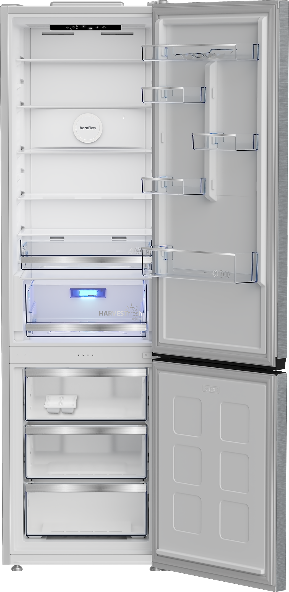 BEKO Kühl-/Gefrierkombination »B5RCNA416HXB« 203,5 cm hoch 59,5 cm breit