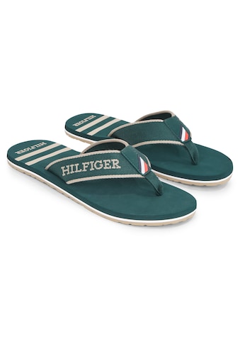 Zehentrenner »SPORTY HILFIGER BEACH SANDAL«