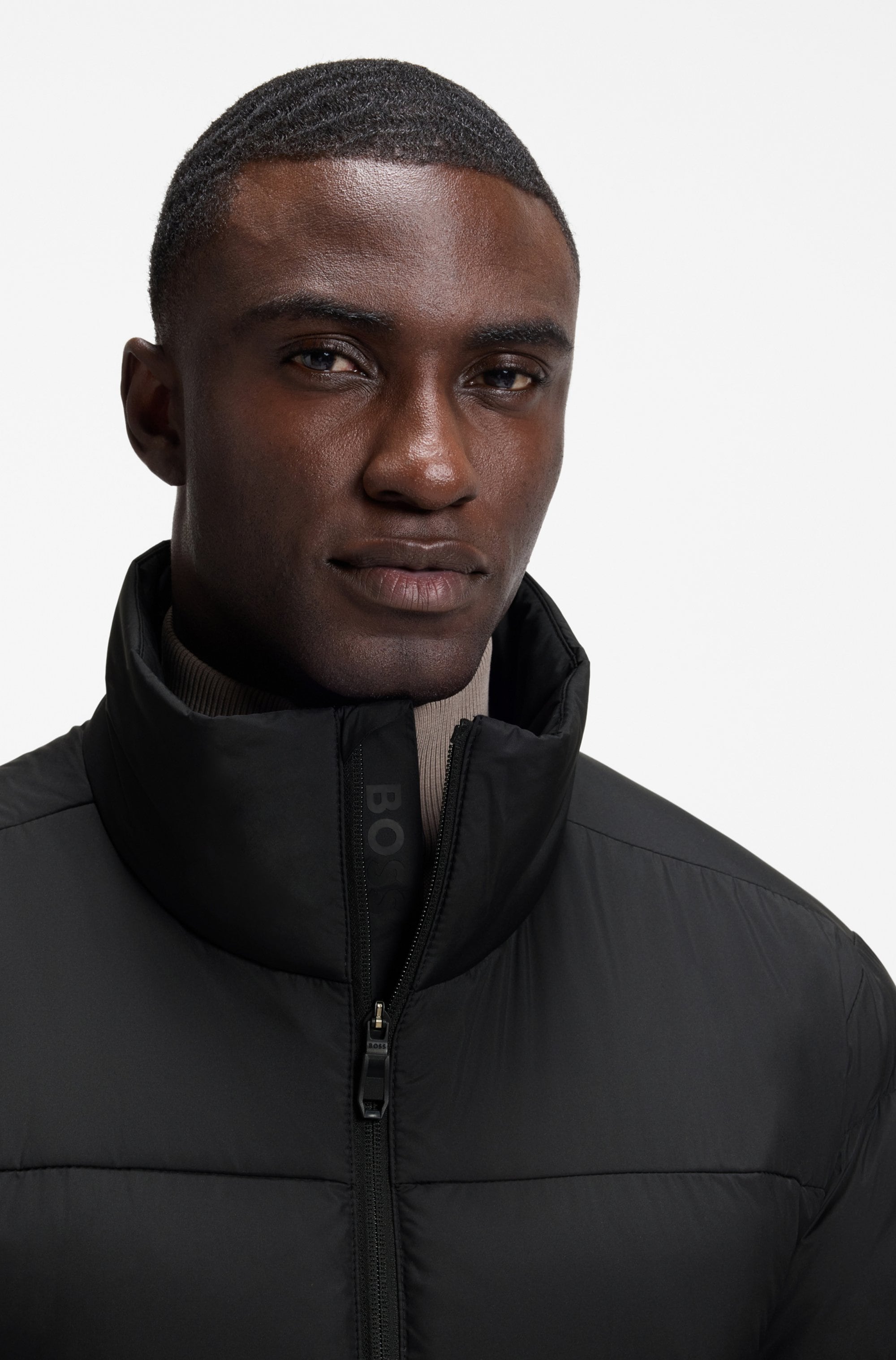 BOSS GREEN Steppjacke »OW_Urbanex Puffer 2« mit Stehkragen, wasserabweisend