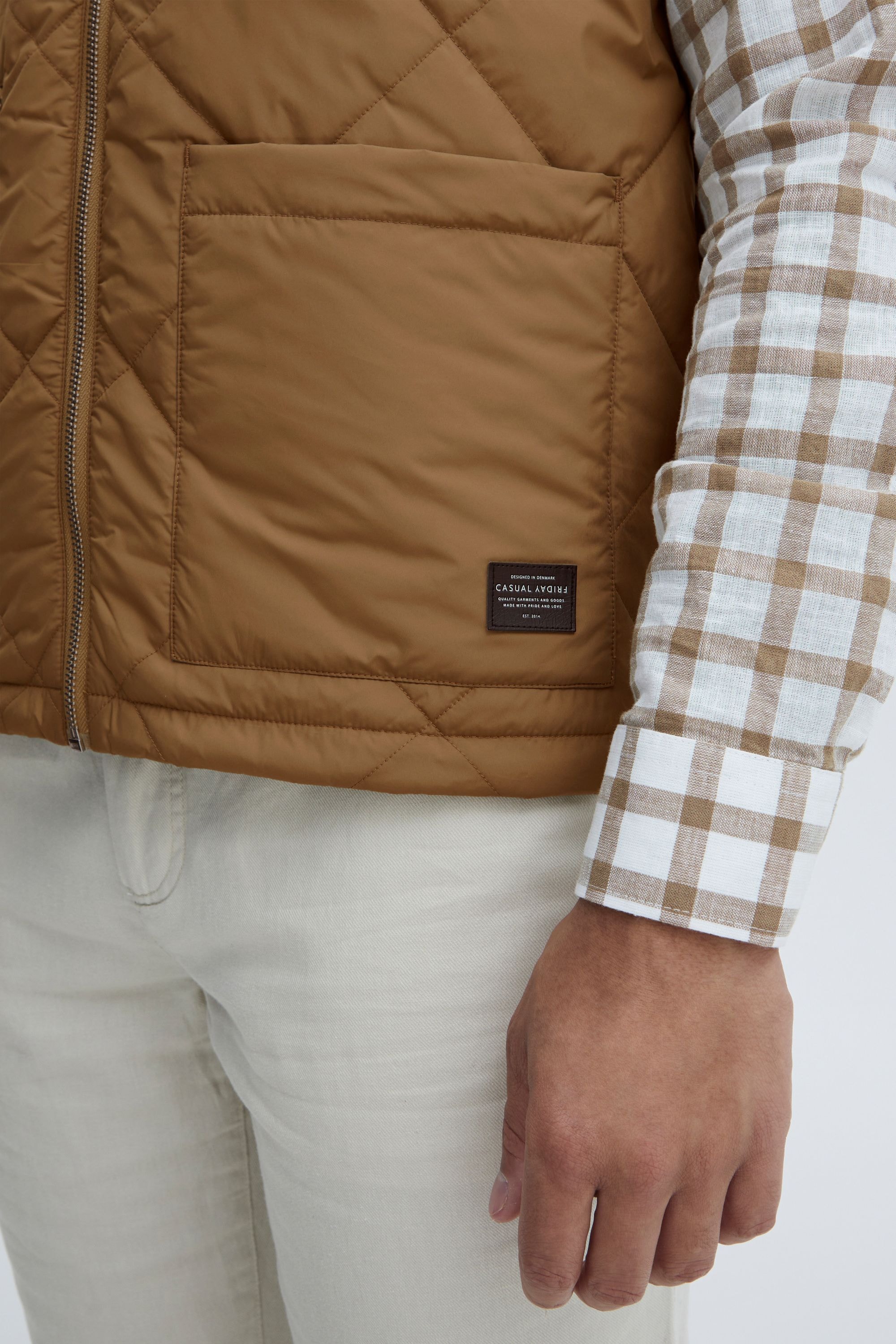 Casual Friday Steppweste »Steppweste CFOlas«, (1 tlg.), Ohne