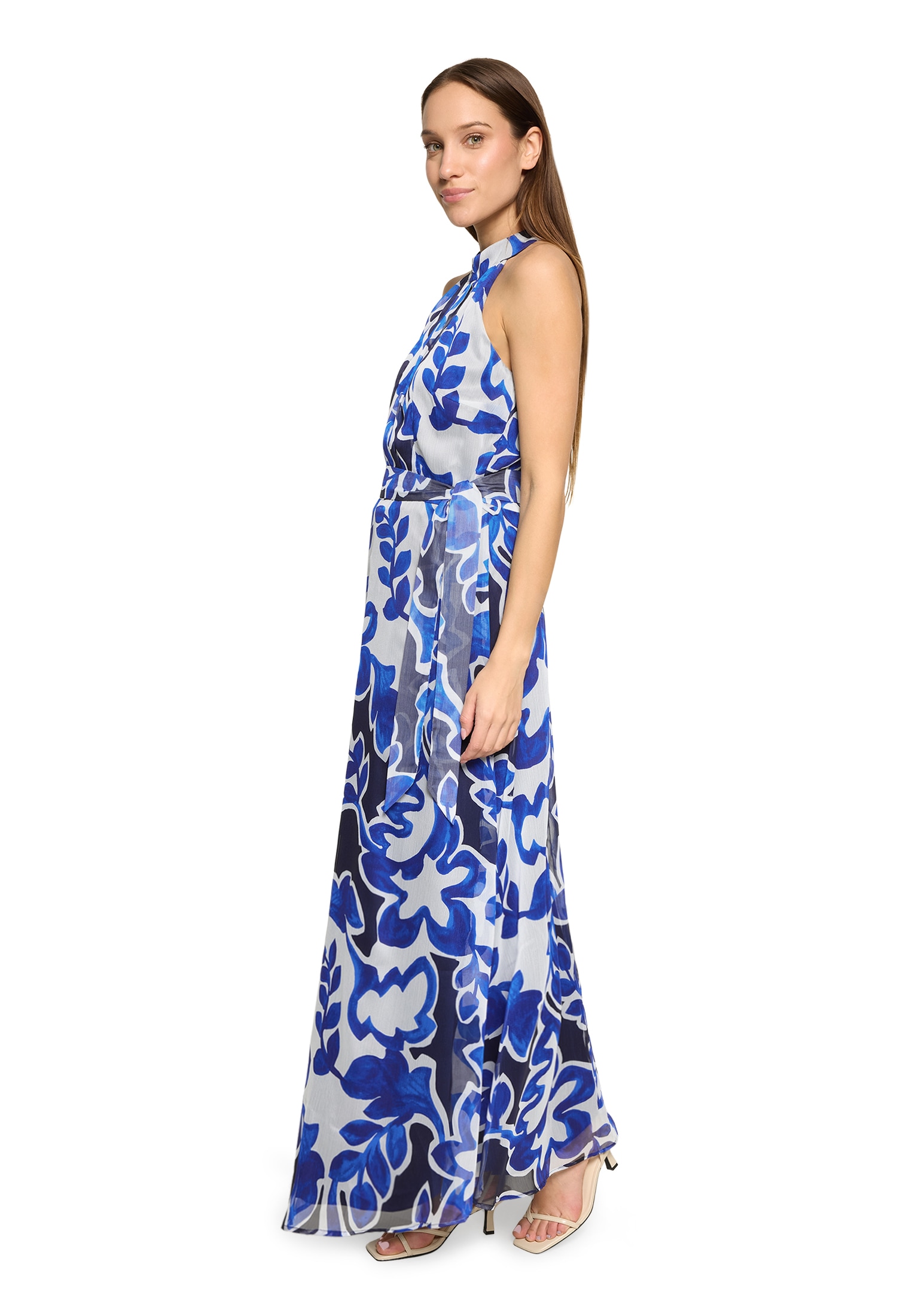 Betty&Co Chiffonkleid »Chiffonkleid ohne Arm«