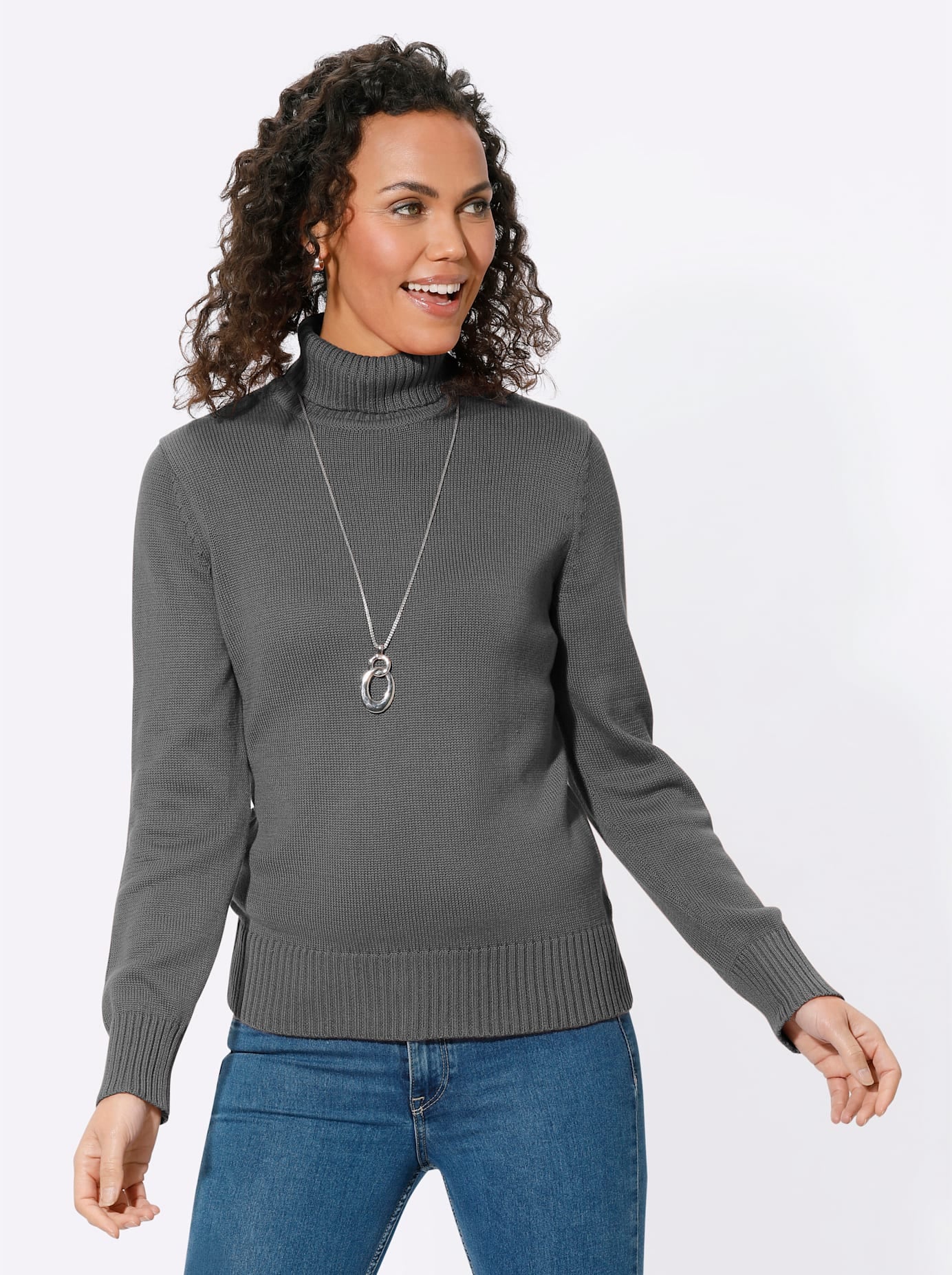 Casual Looks Rollkragenpullover »Pullover«