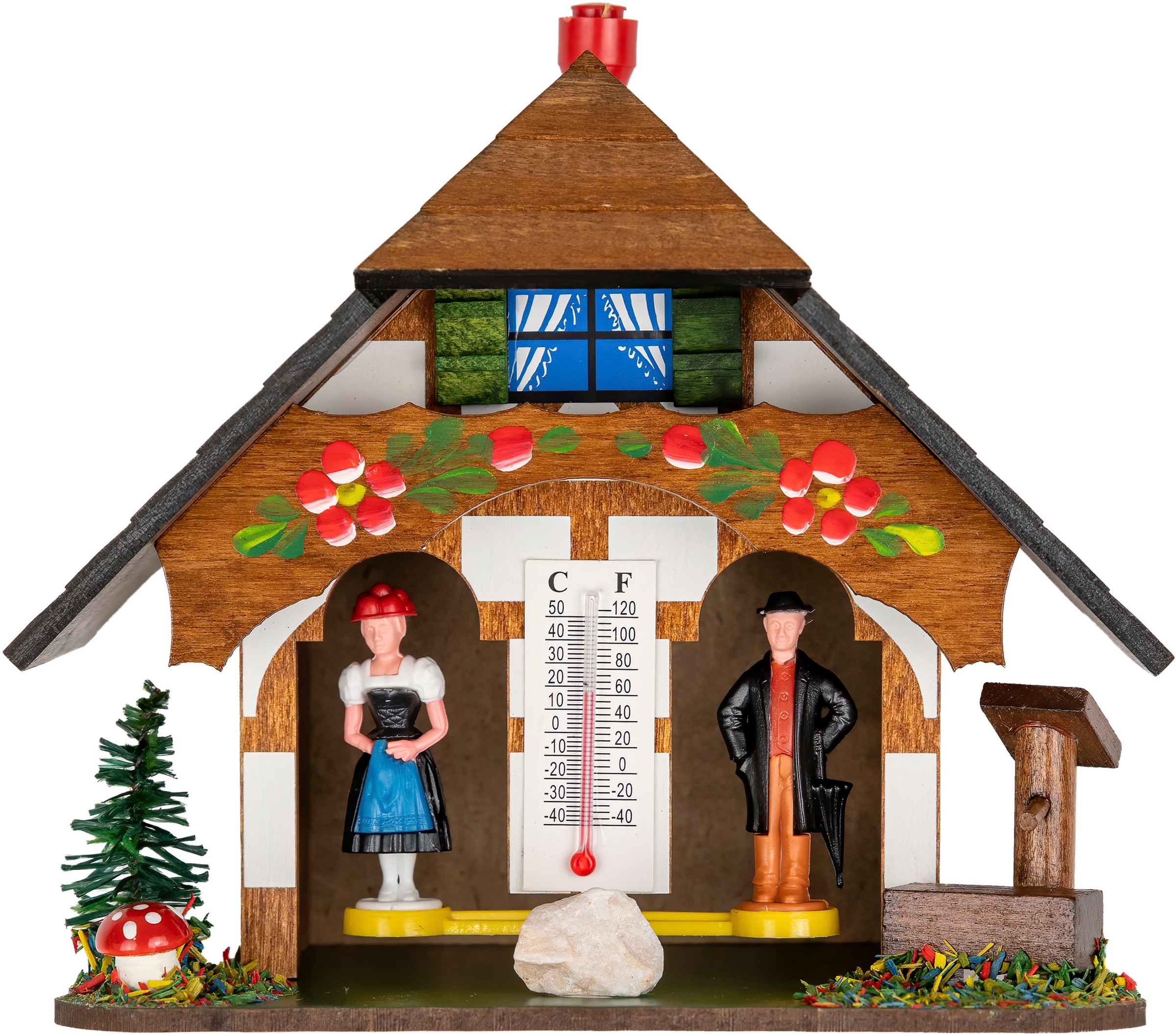 Christoffel Tischuhr »Wetterhäuschen Christoffel«, (1)