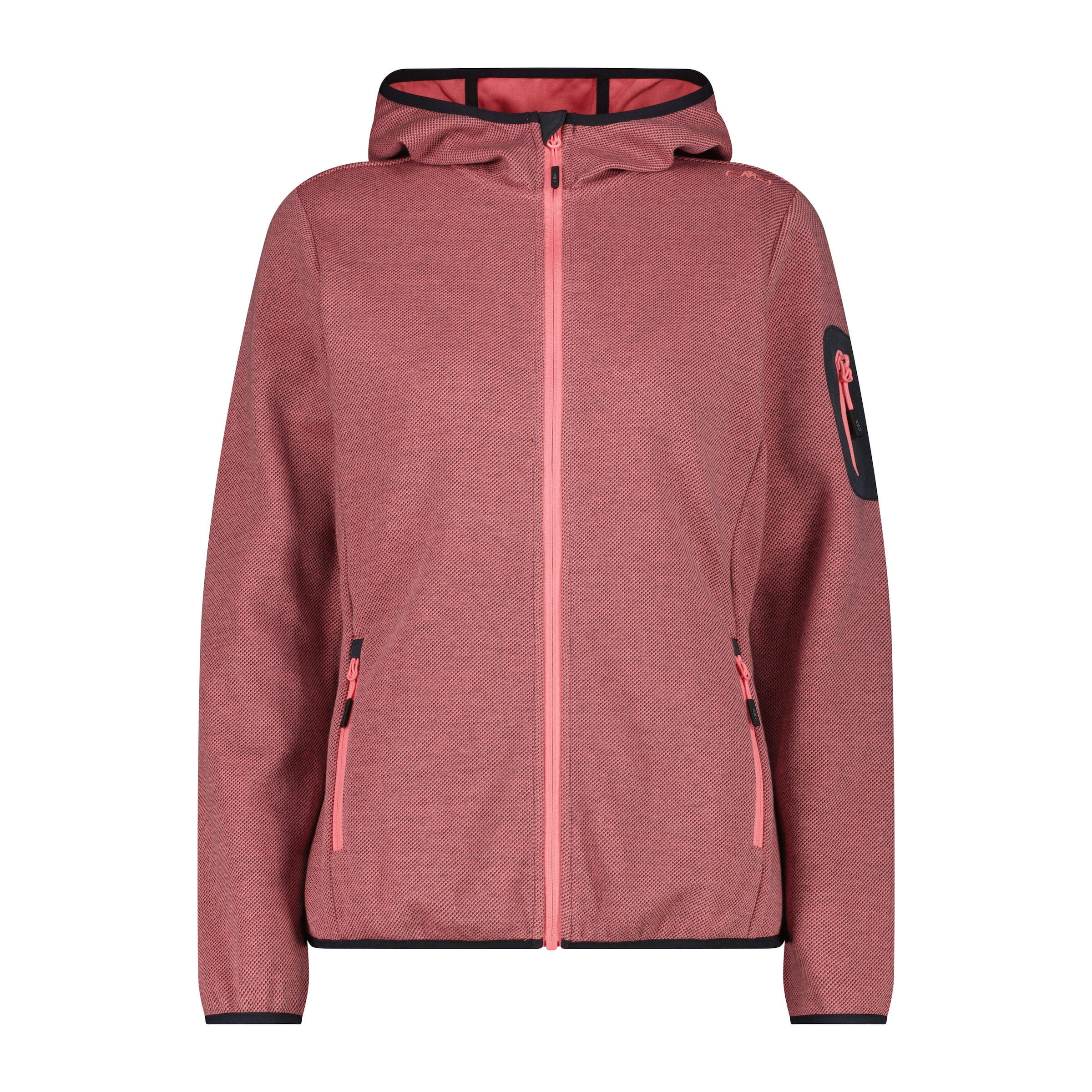 CMP Strickfleecejacke für sportliche Aktivitäten und Outdoor, Übergangsjacke