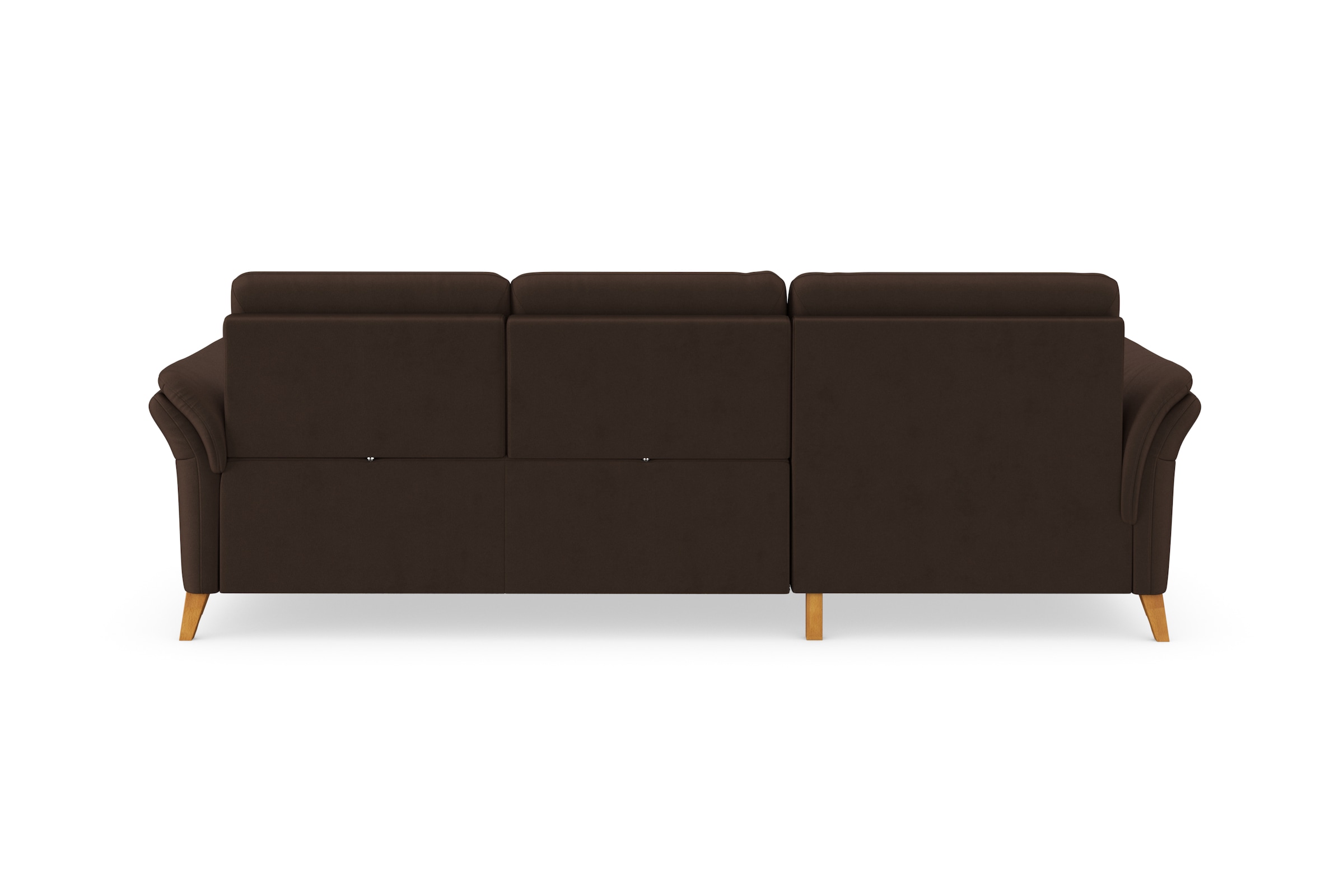 sit&more Ecksofa »Göteborg« Sitztiefenverstellung und Federkern, wahlweise mit Bettfunktion