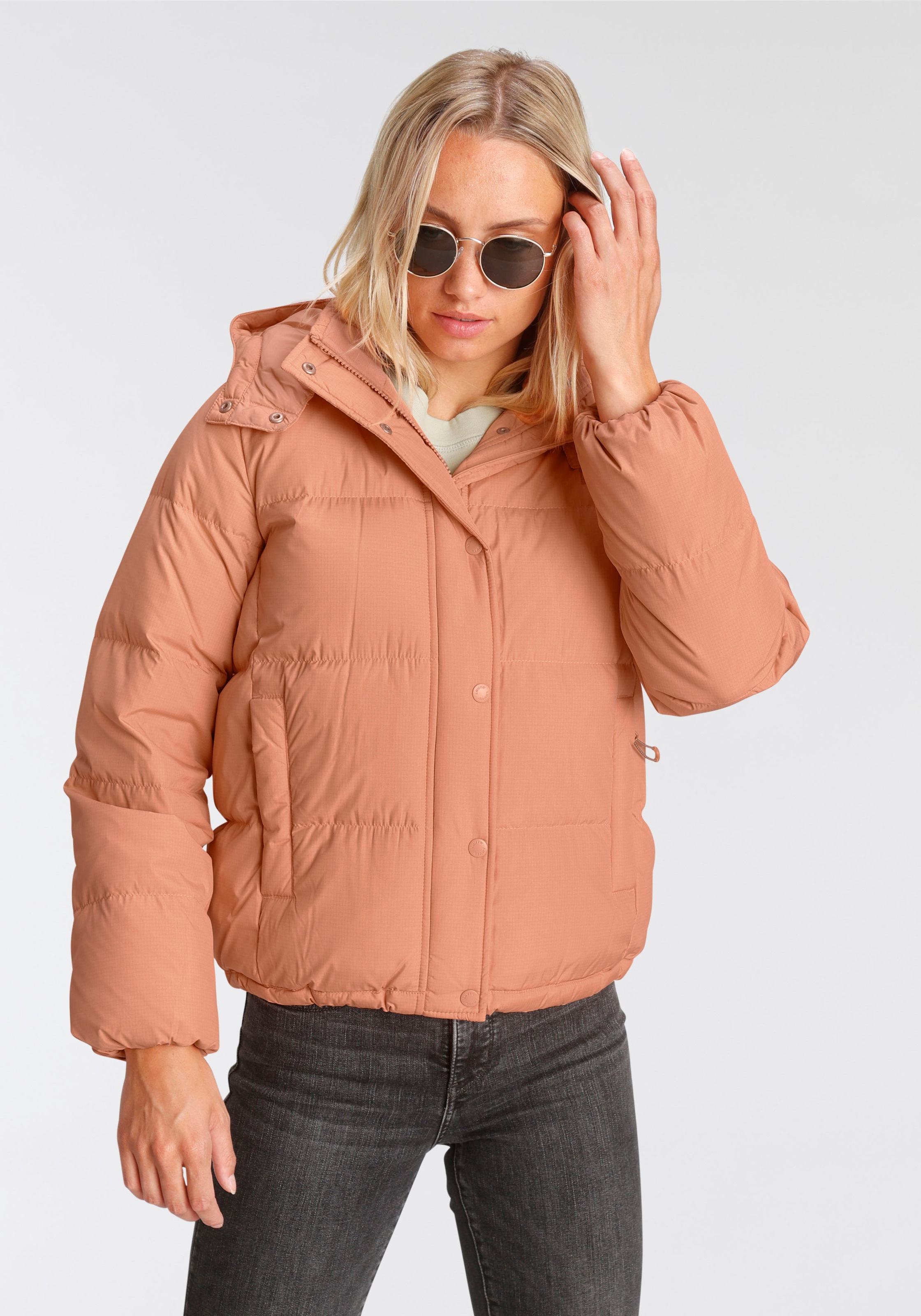 Levi's® Steppjacke »Quinn Short Down Puffer«, mit kleinem Markenlogo