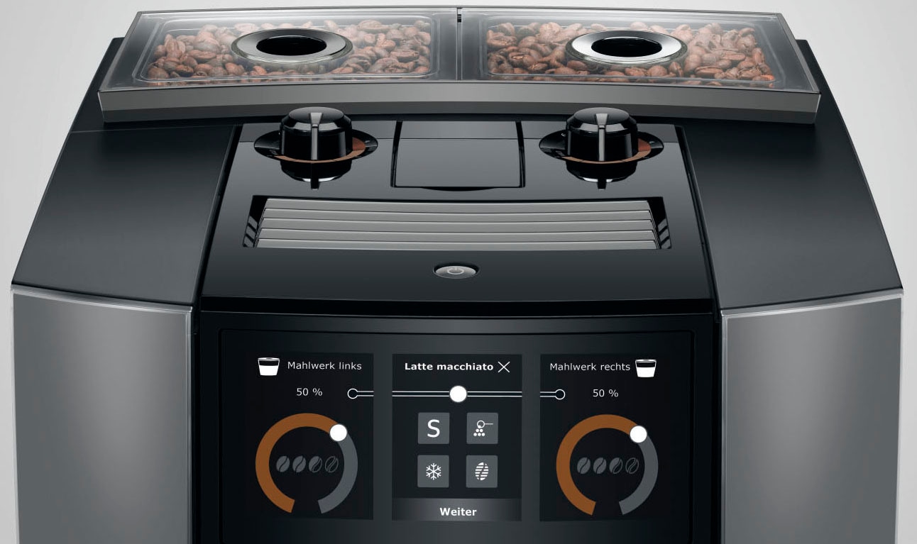 JURA Kaffeevollautomat »15706 J10 twin Diamond Onyx (EA)«